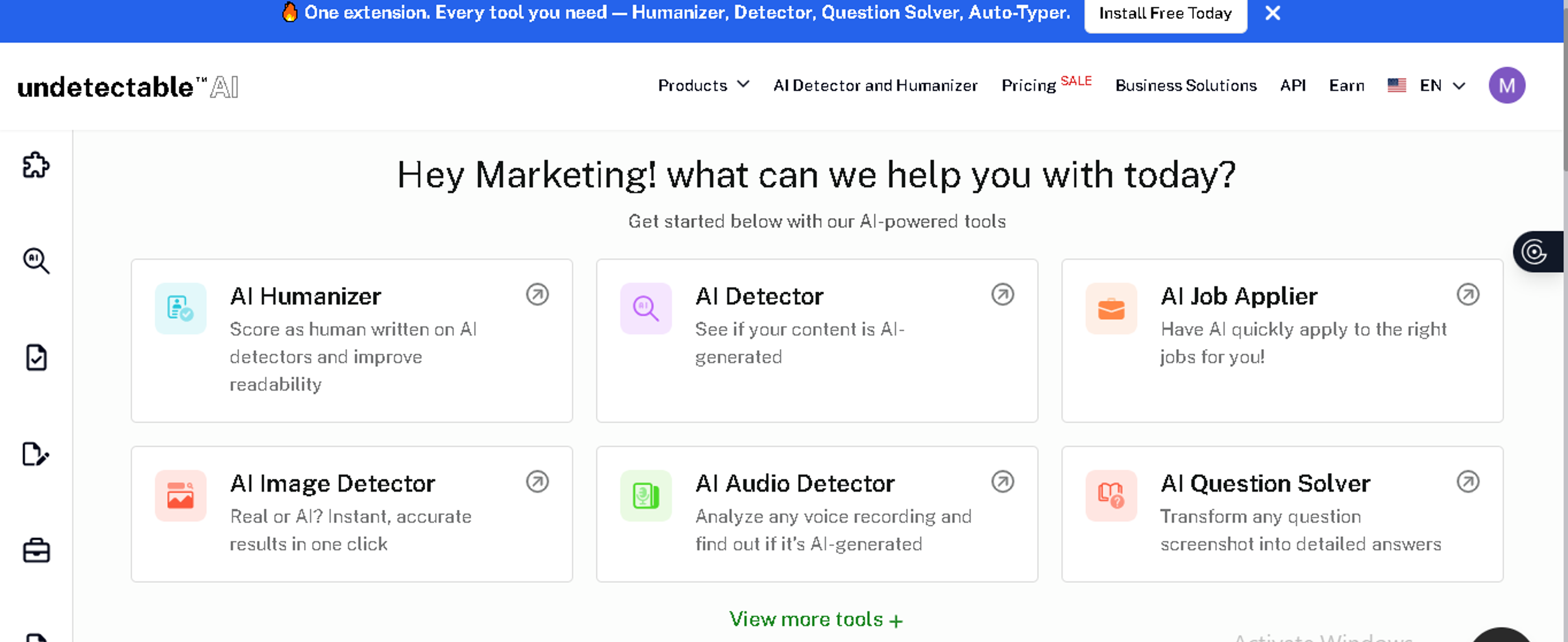 Undetectable AI