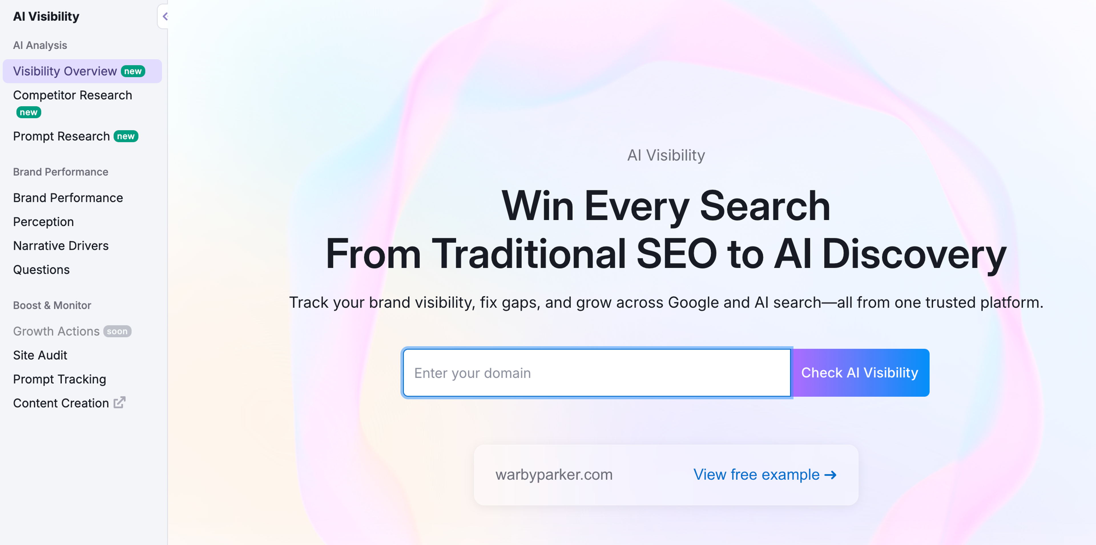 AI Visibility & Brand Monitoring
