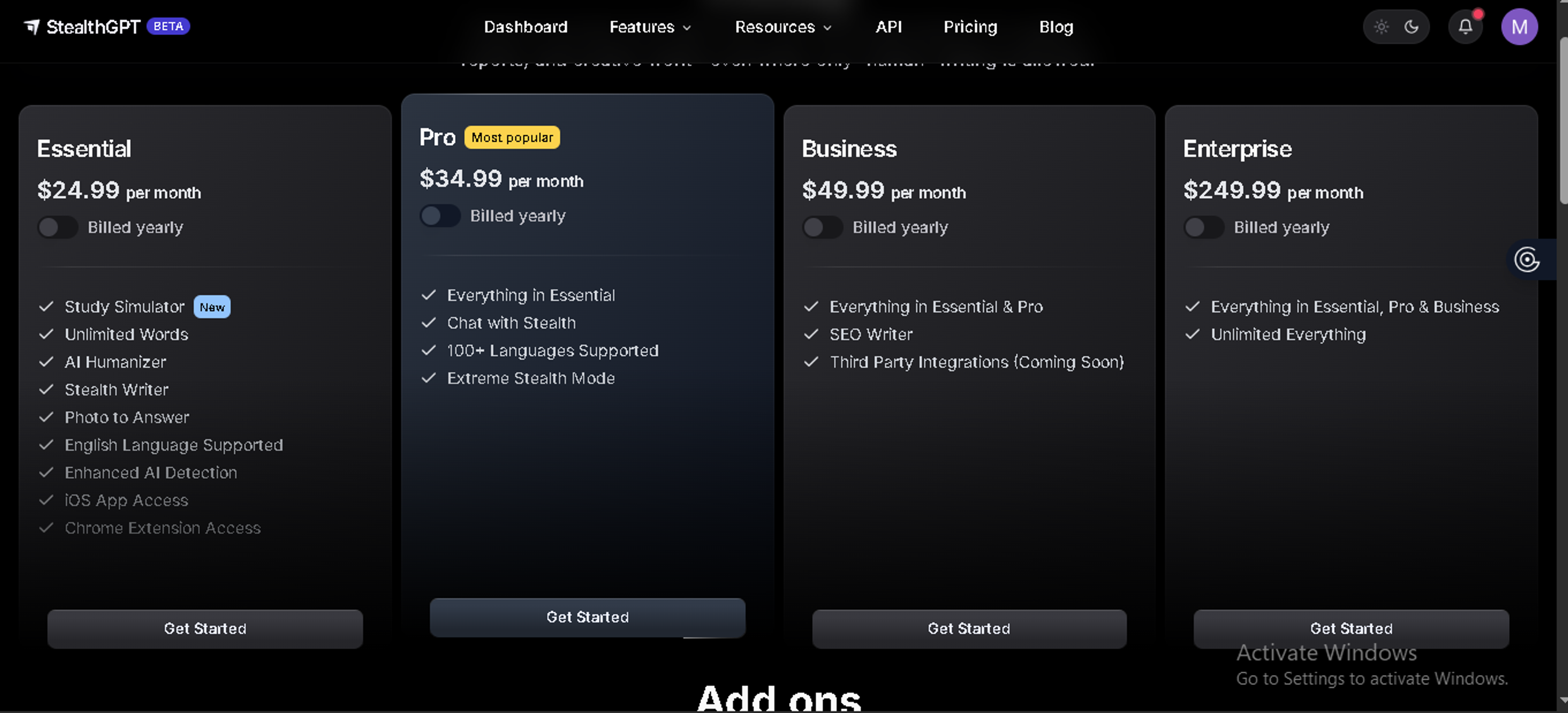 Stealth Writer Subscriptions