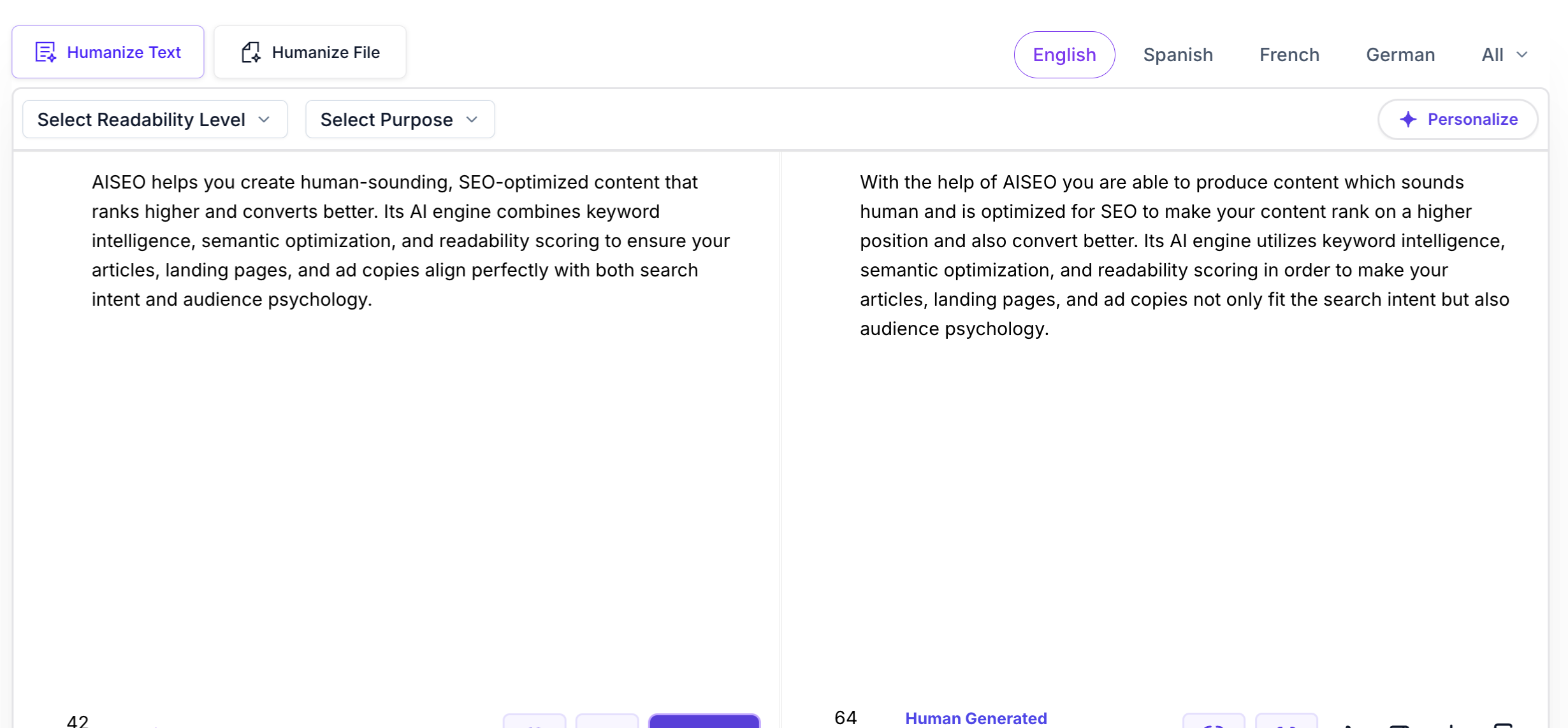 AI Humanizer Tool