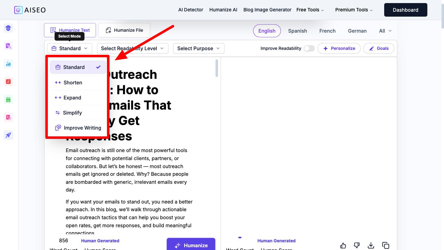Context-Aware Rewriting