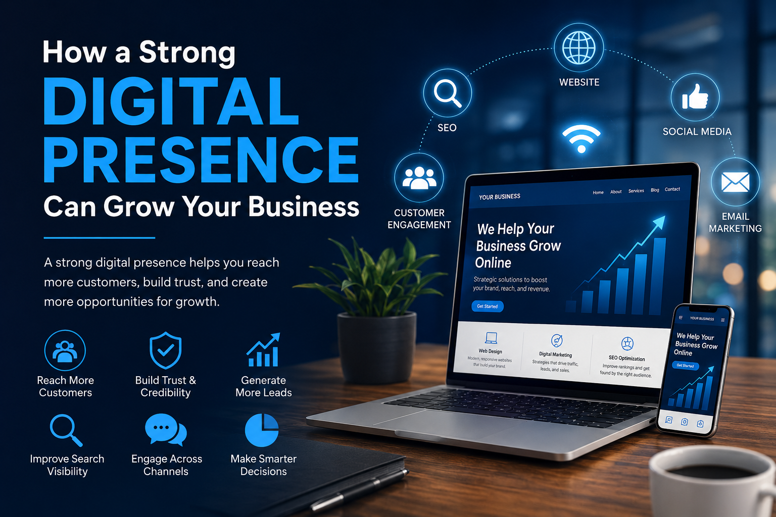 How a Strong Digital Presence Can Grow Your Business