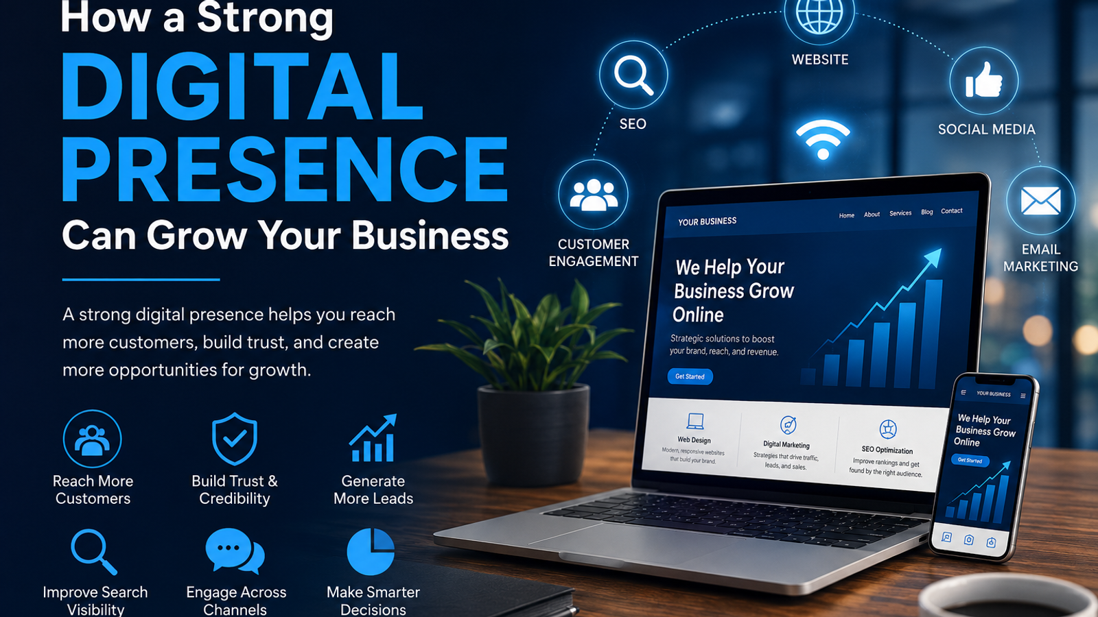 How a Strong Digital Presence Can Grow Your Business