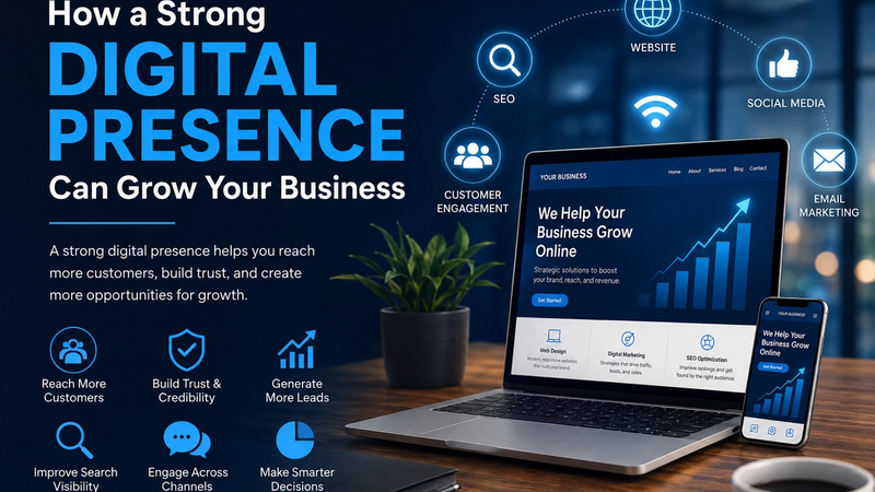 How a Strong Digital Presence Can Grow Your Business
