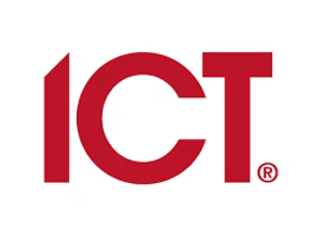 ict logo red