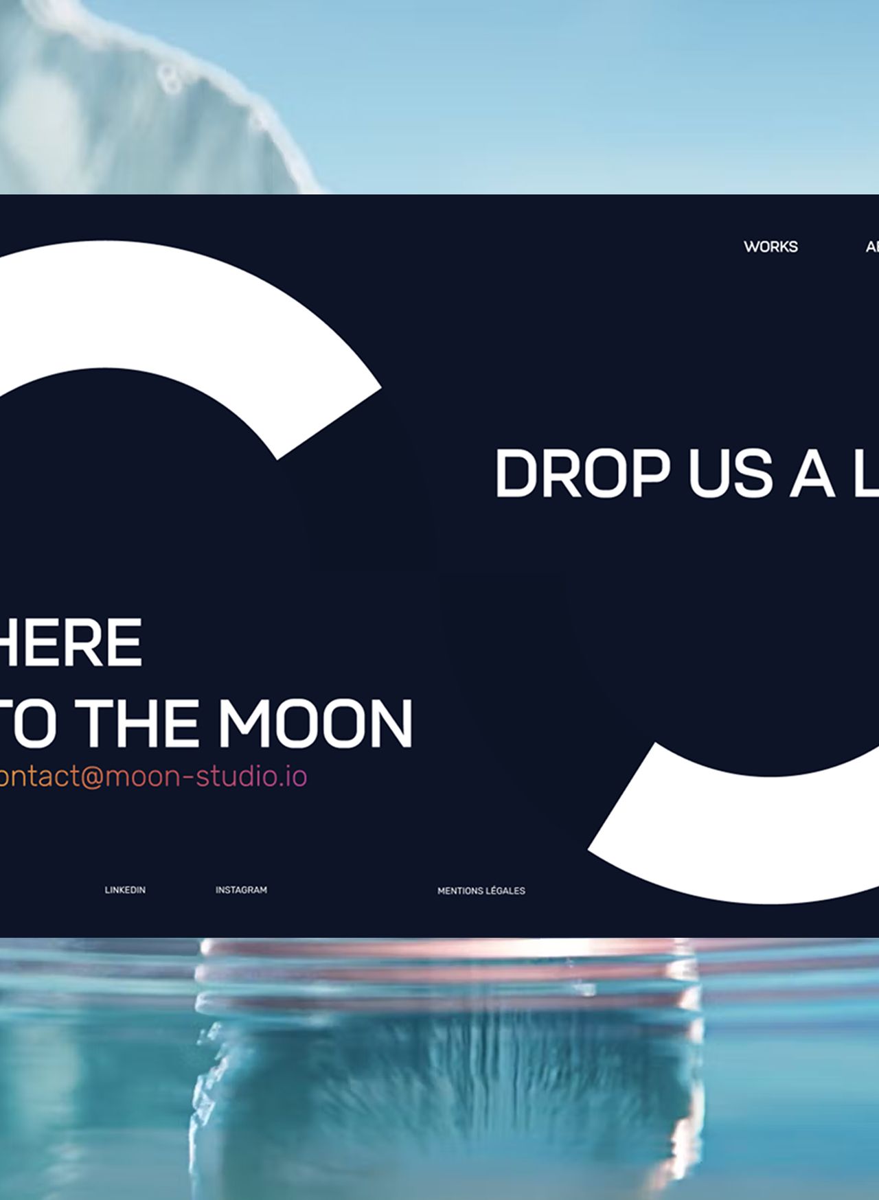 Moon - page contacts