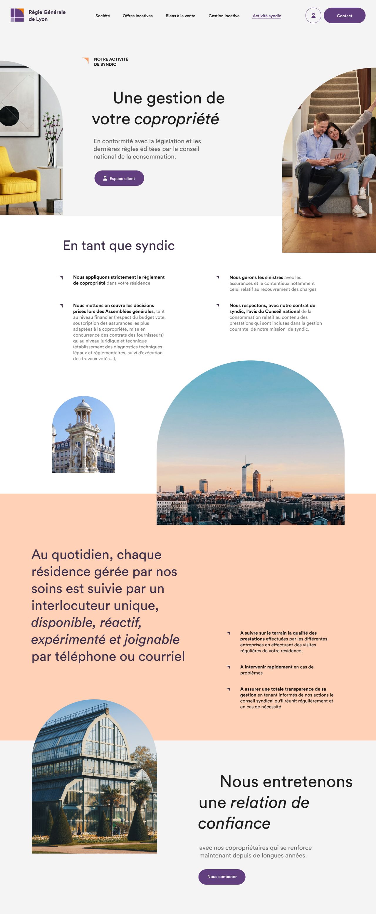 General management of Lyon desktop co-ownership administration