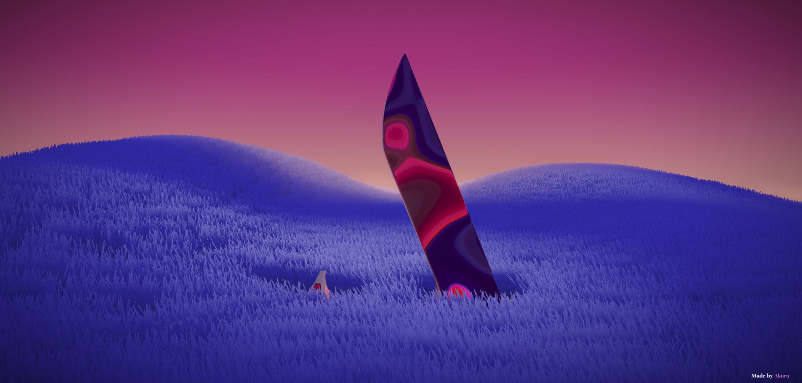 The Field, image de couverture expérience webgl