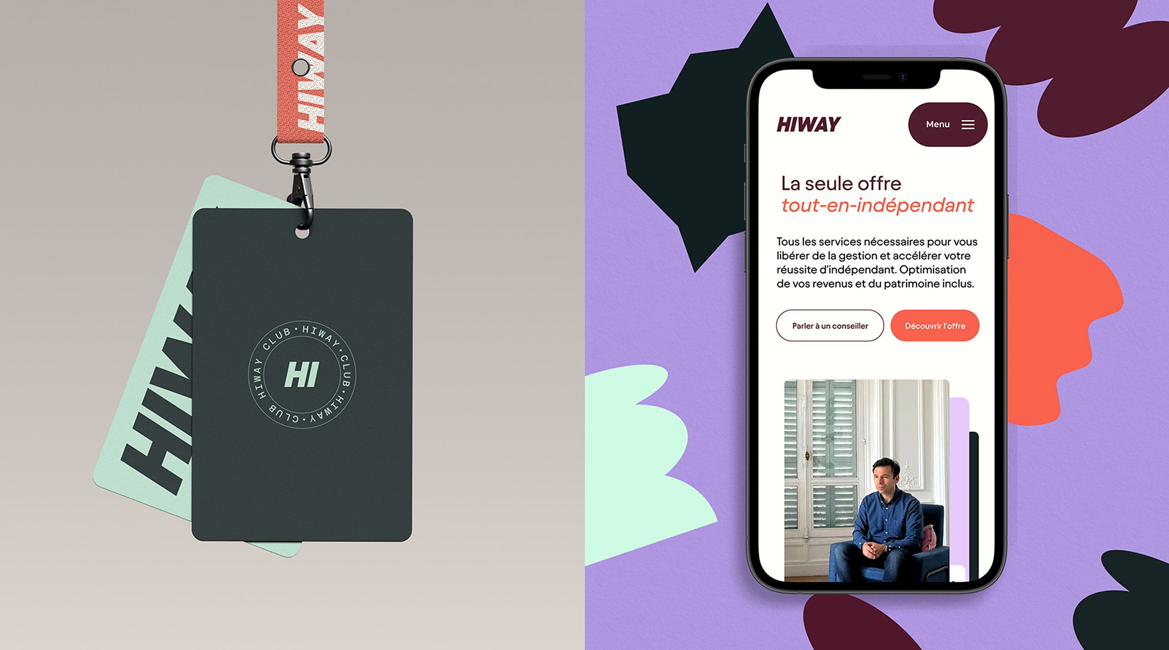 Hiway nouvelle identité graphique par Agence Akaru