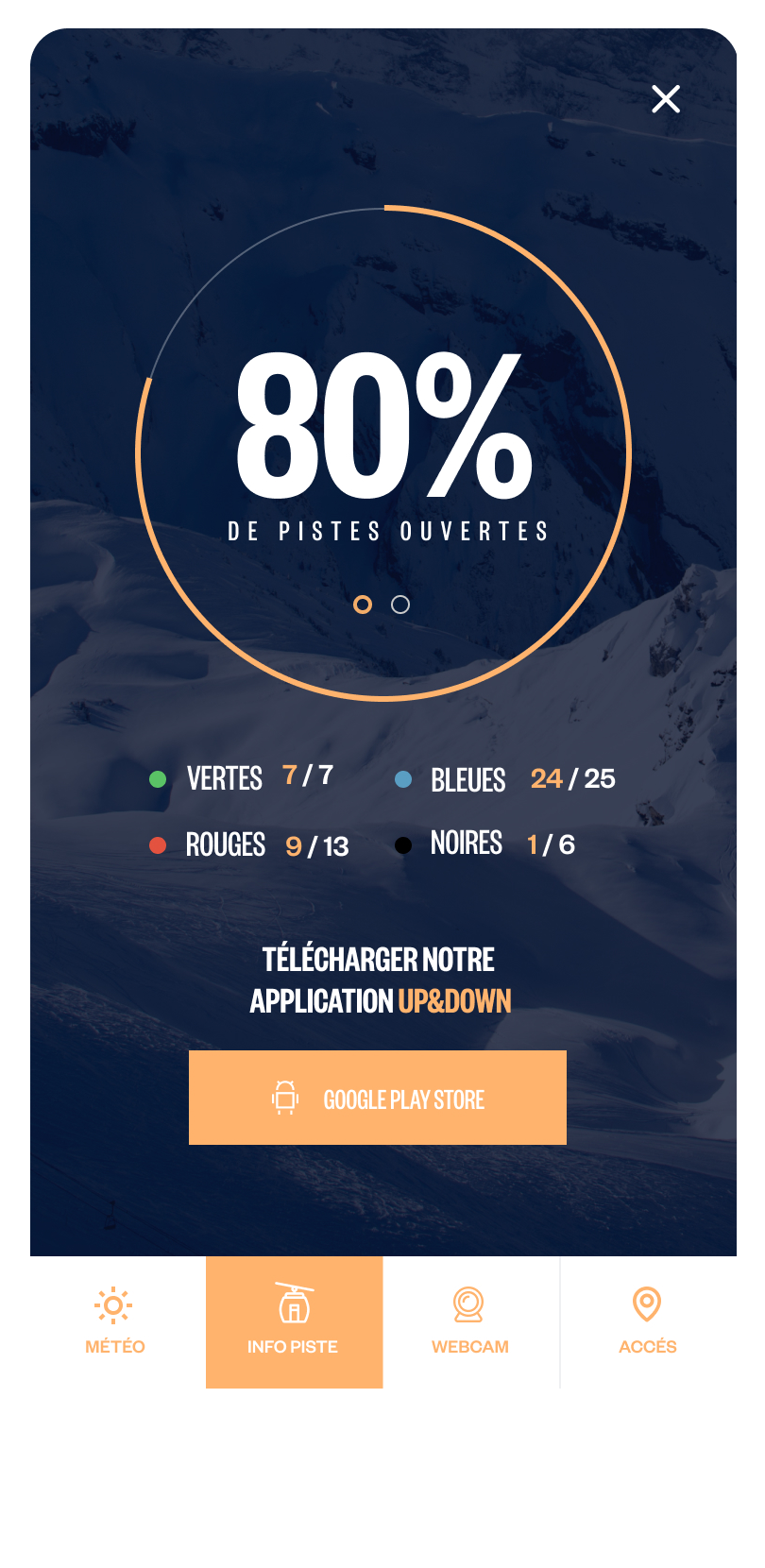 Avoriaz mobile info station