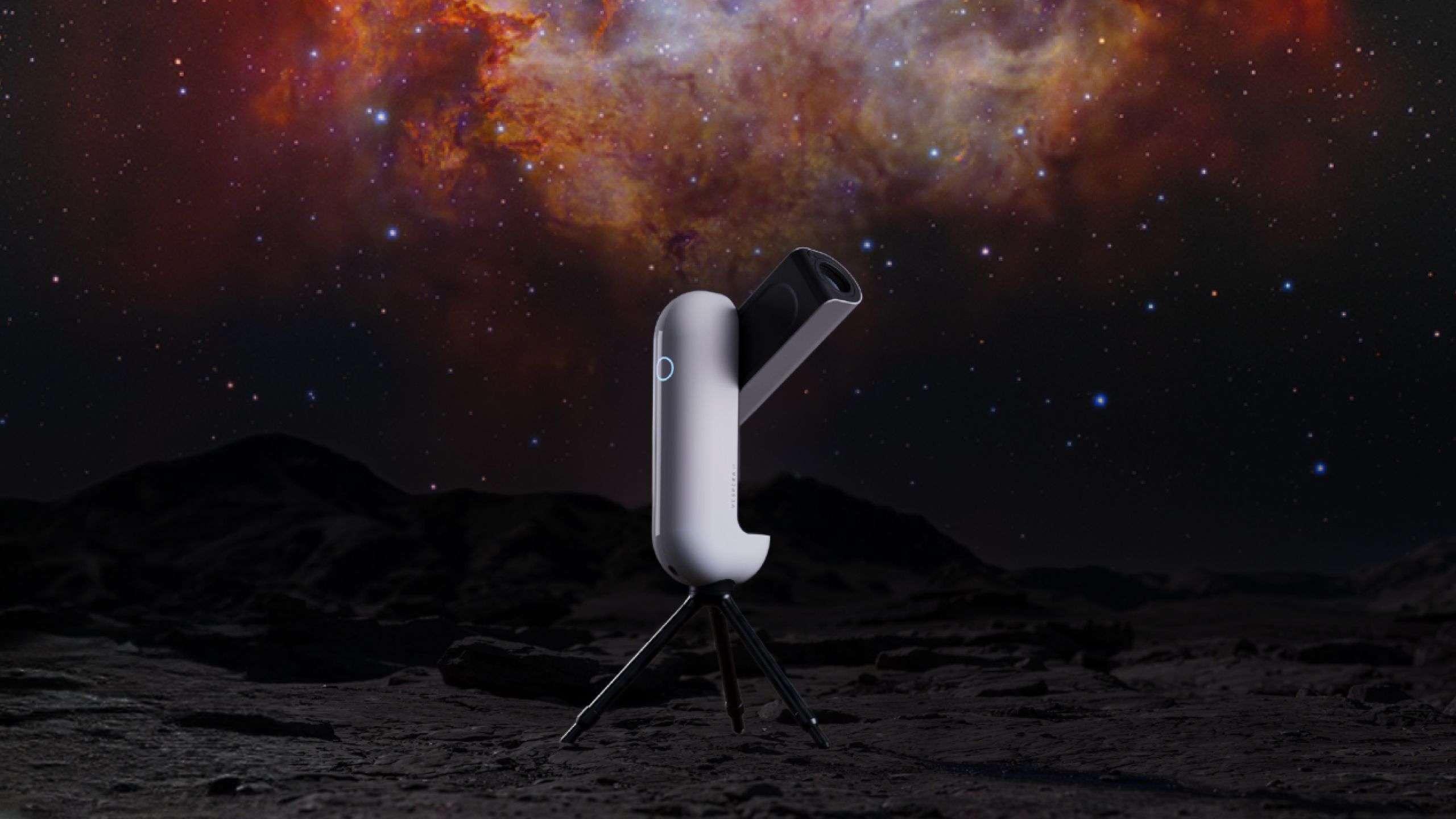 Vaonis - Vespera - Site e-commerce image hero telescope