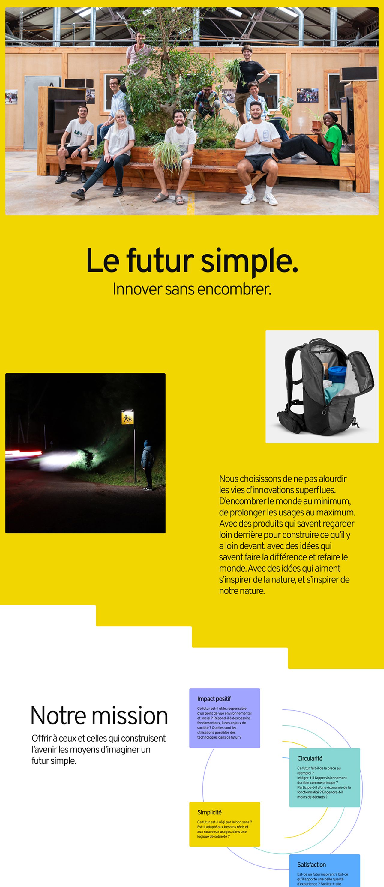 Agency Among Others - team page - AKARU showcase website