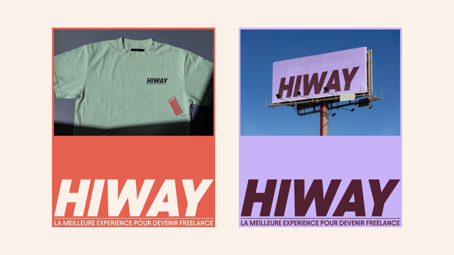 Hiway new graphic identity by Agence Akaru / logo