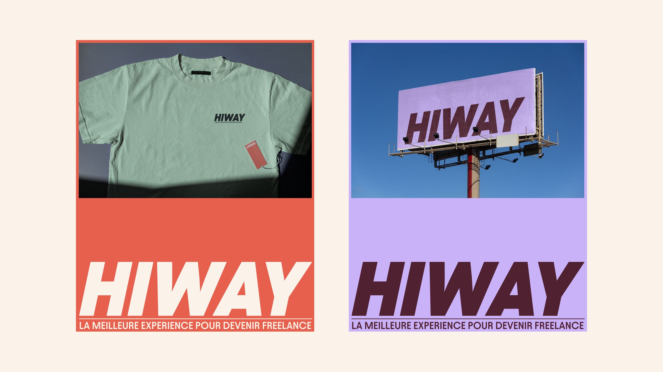 Hiway new graphic identity by Agence Akaru / logo