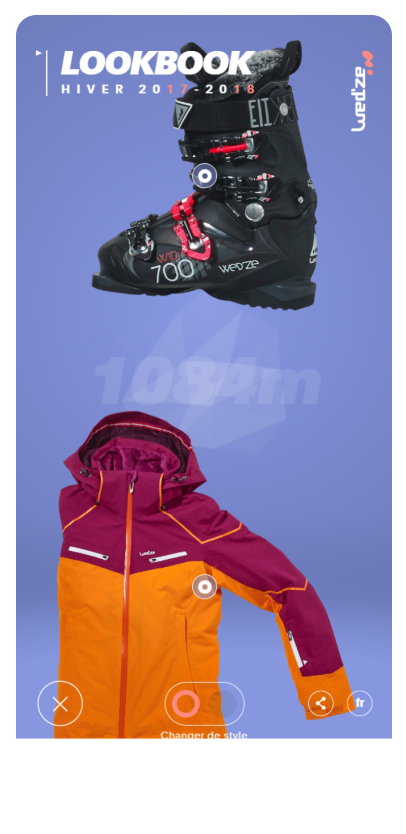 Wedze - Lookbook 2018 mobile lookbook