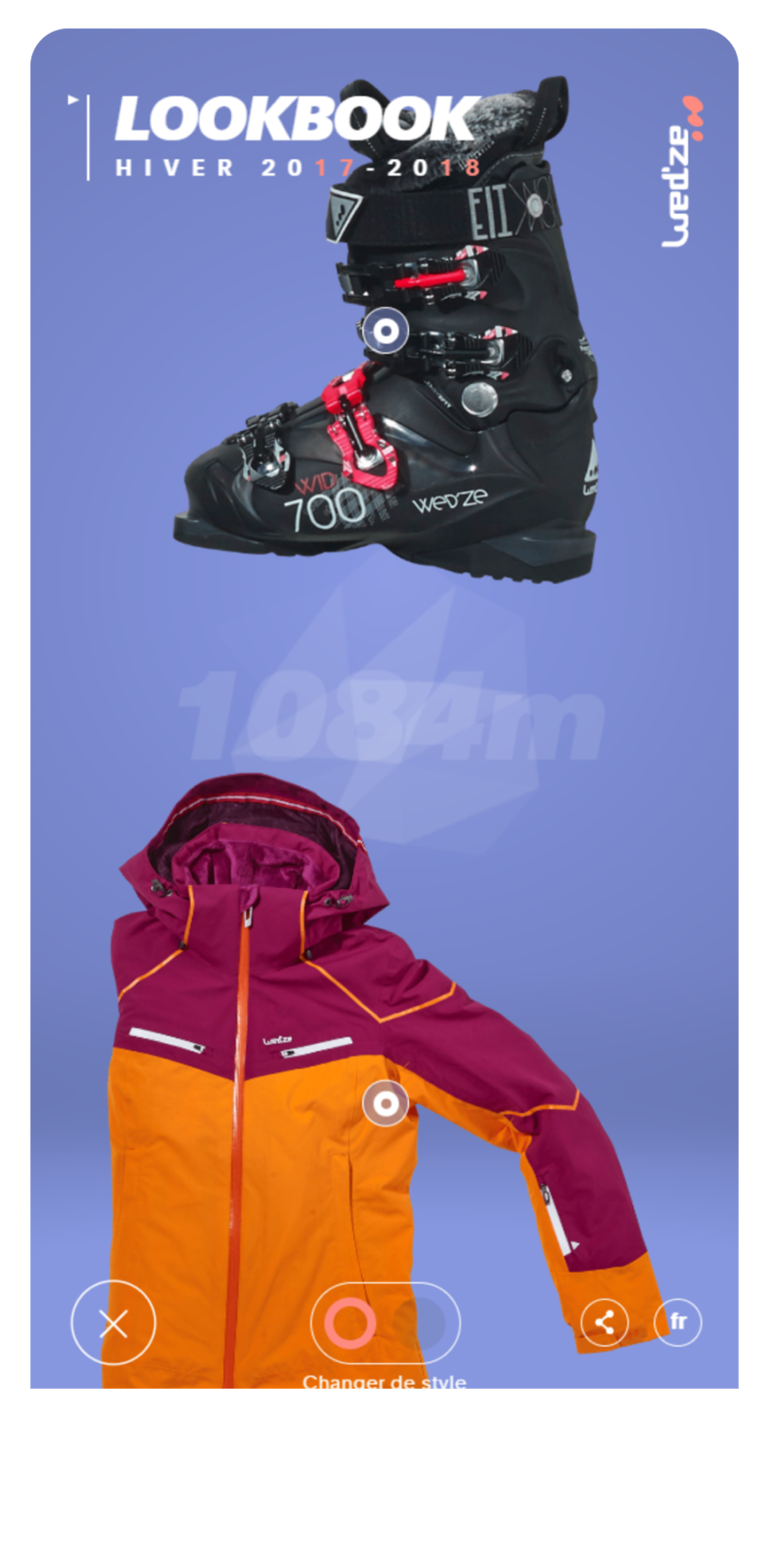 Wedze - Lookbook 2018 mobile lookbook