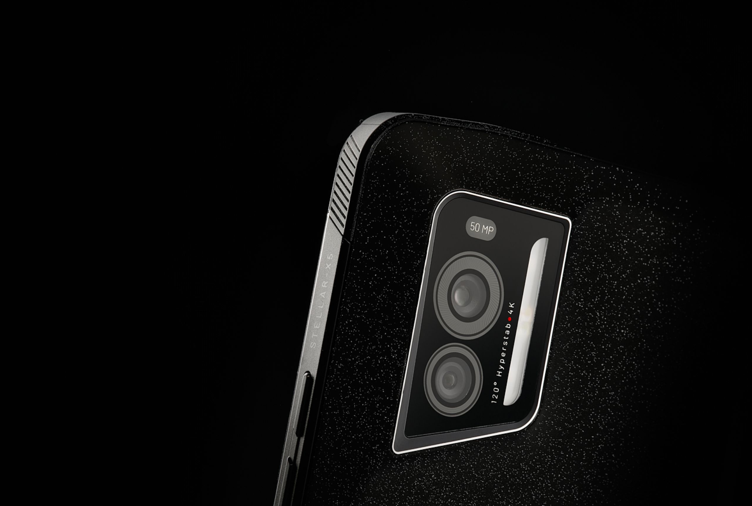 Crosscall X-5 phone fullscreen image on a black background