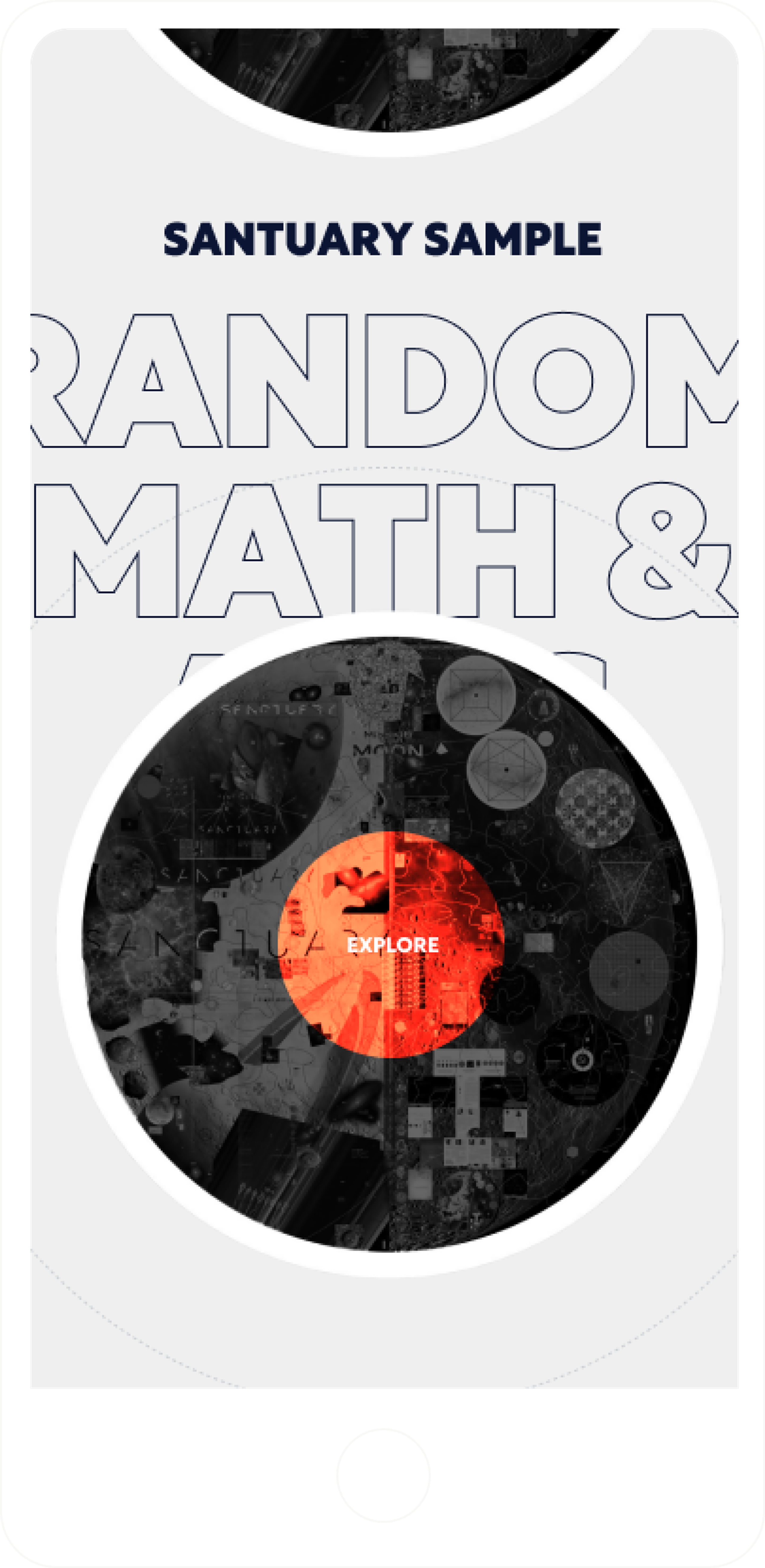 Sanctuay écran mobile