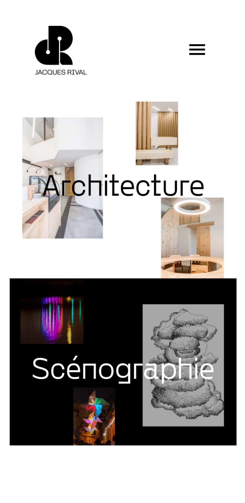 Jacques Rival - full screen image for mobile showcase site 1