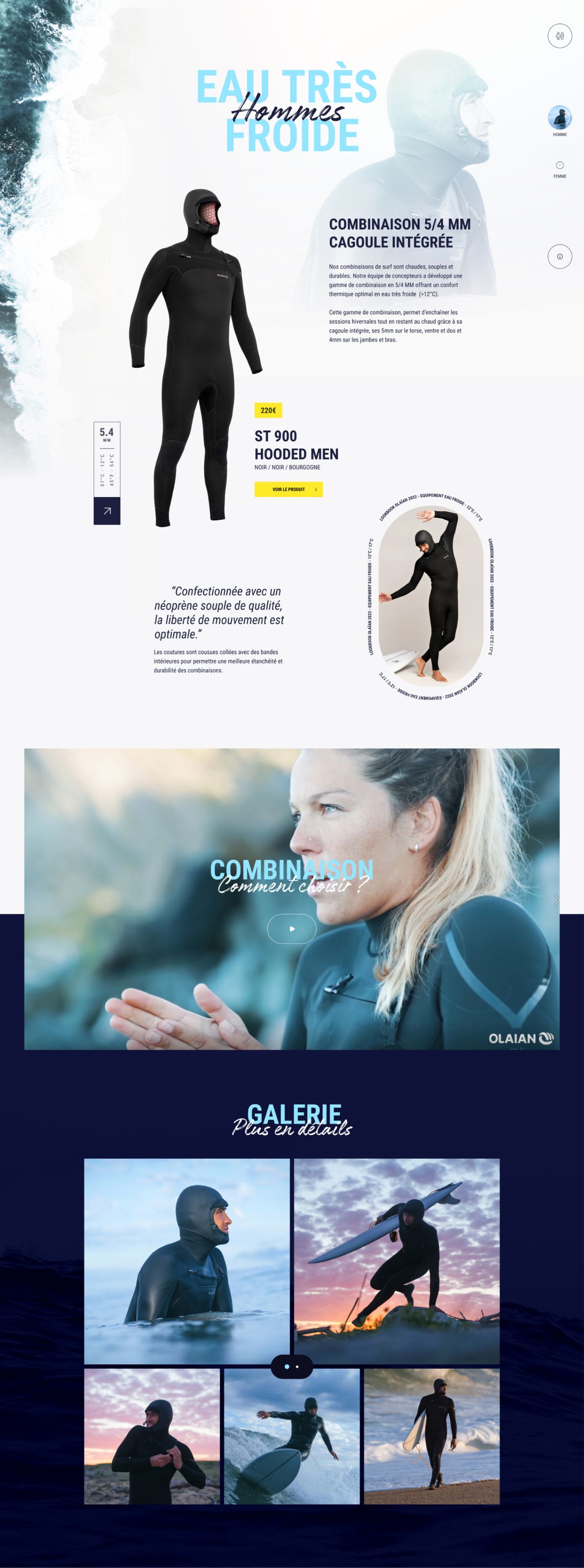 Olaian Loobook wetsuit desktop screen