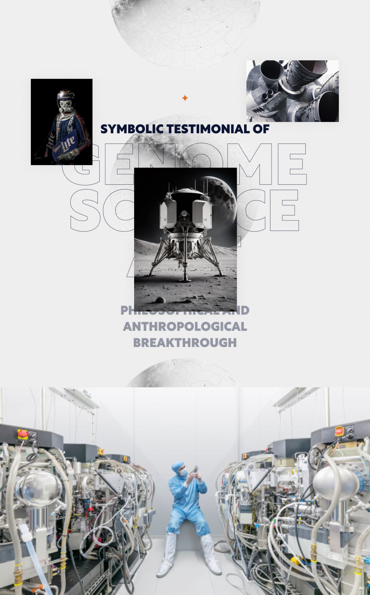 Homepage de Sanctuary section du Genome