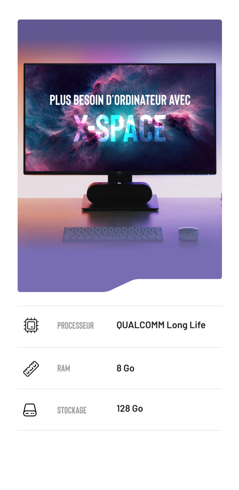 Crosscall X-5 mobile features