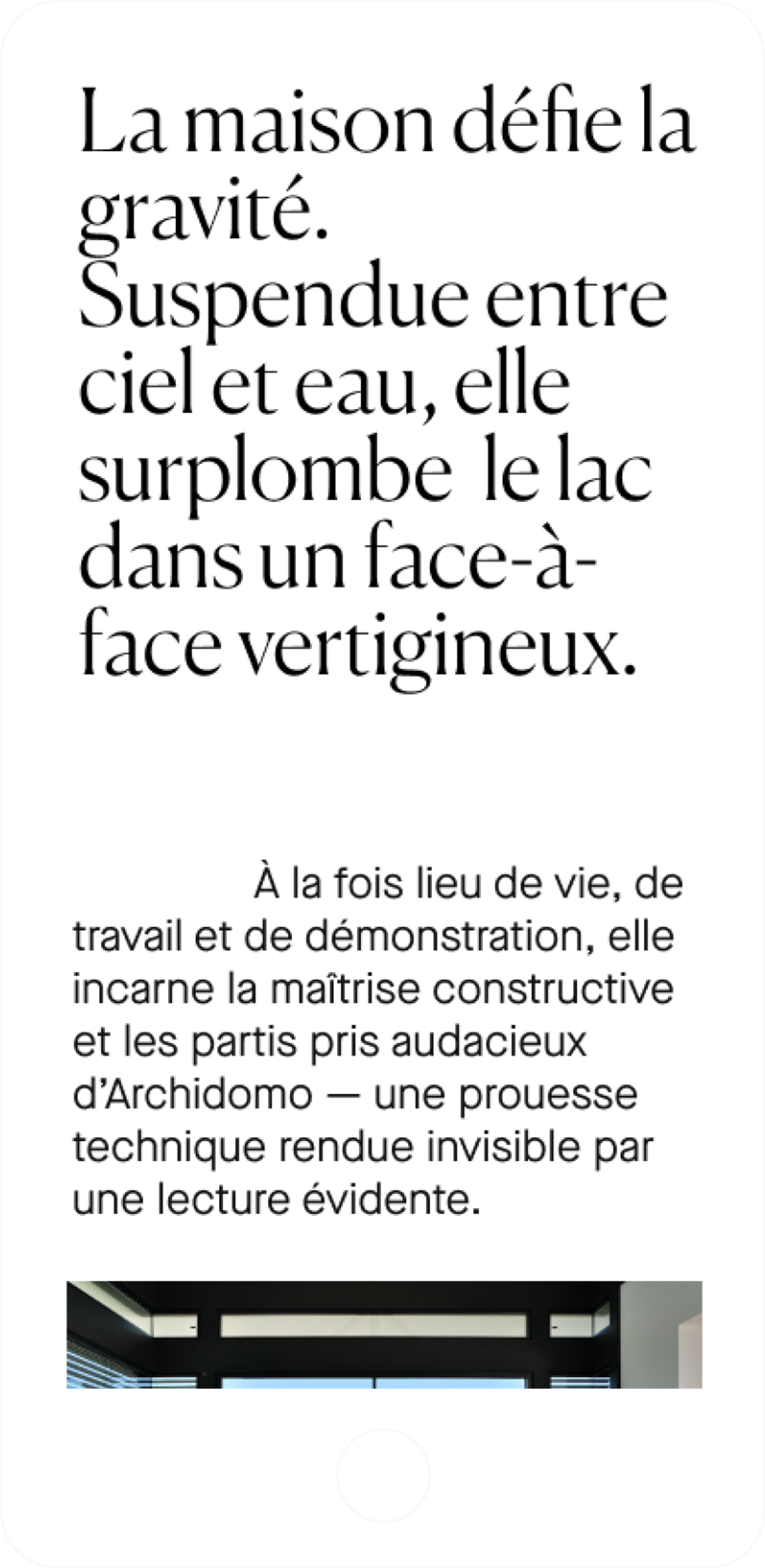 Archidomo mobile maison