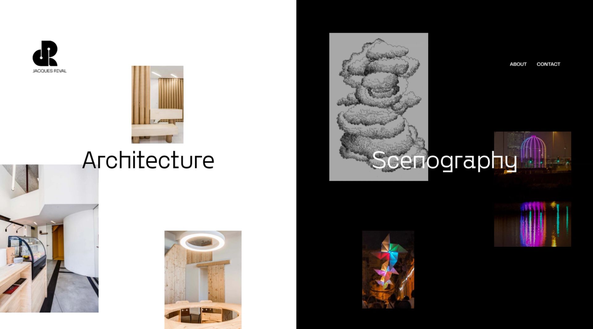 Jacques Rival - image full screen site vitrine 