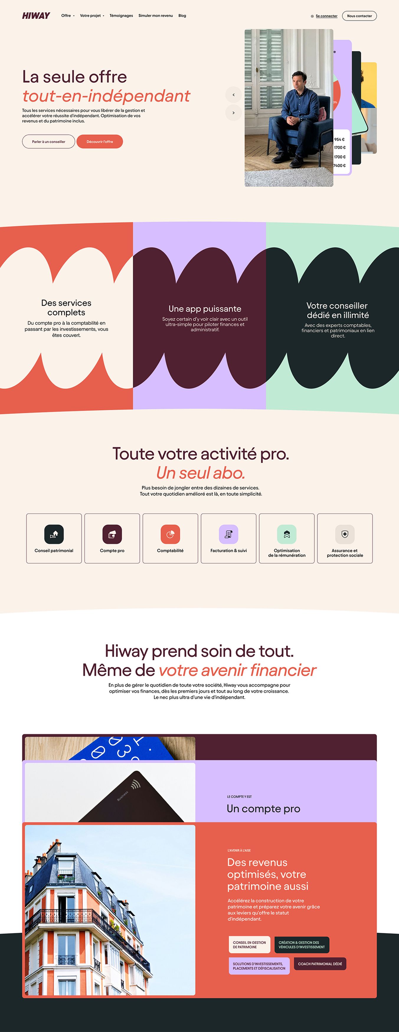 Hiway nouvelle identité graphique par Agence Akaru