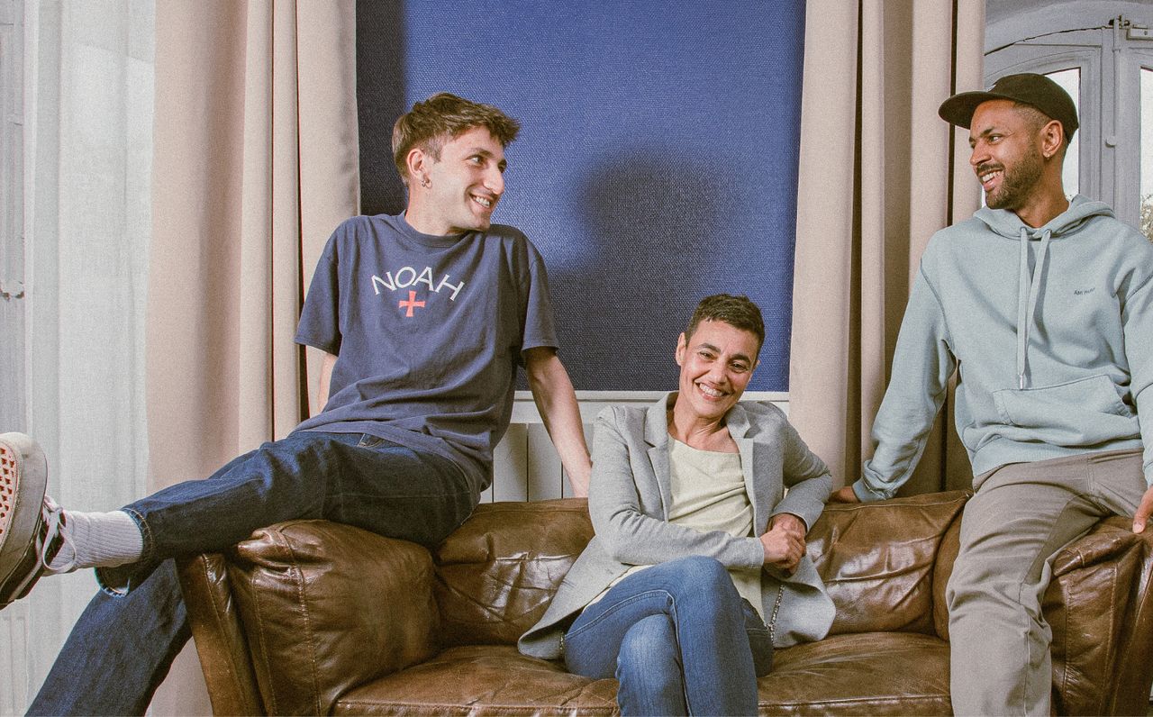 Akaru Team on the banks of the Rhone in Lyon