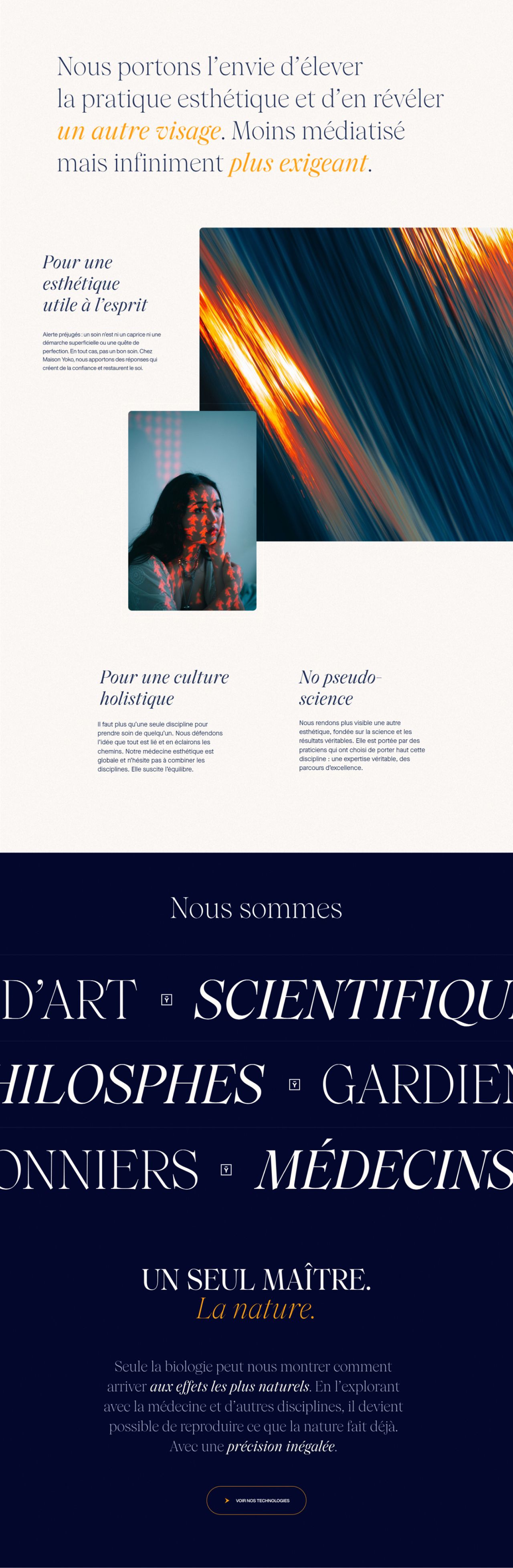 Maison Yoko page des expertises