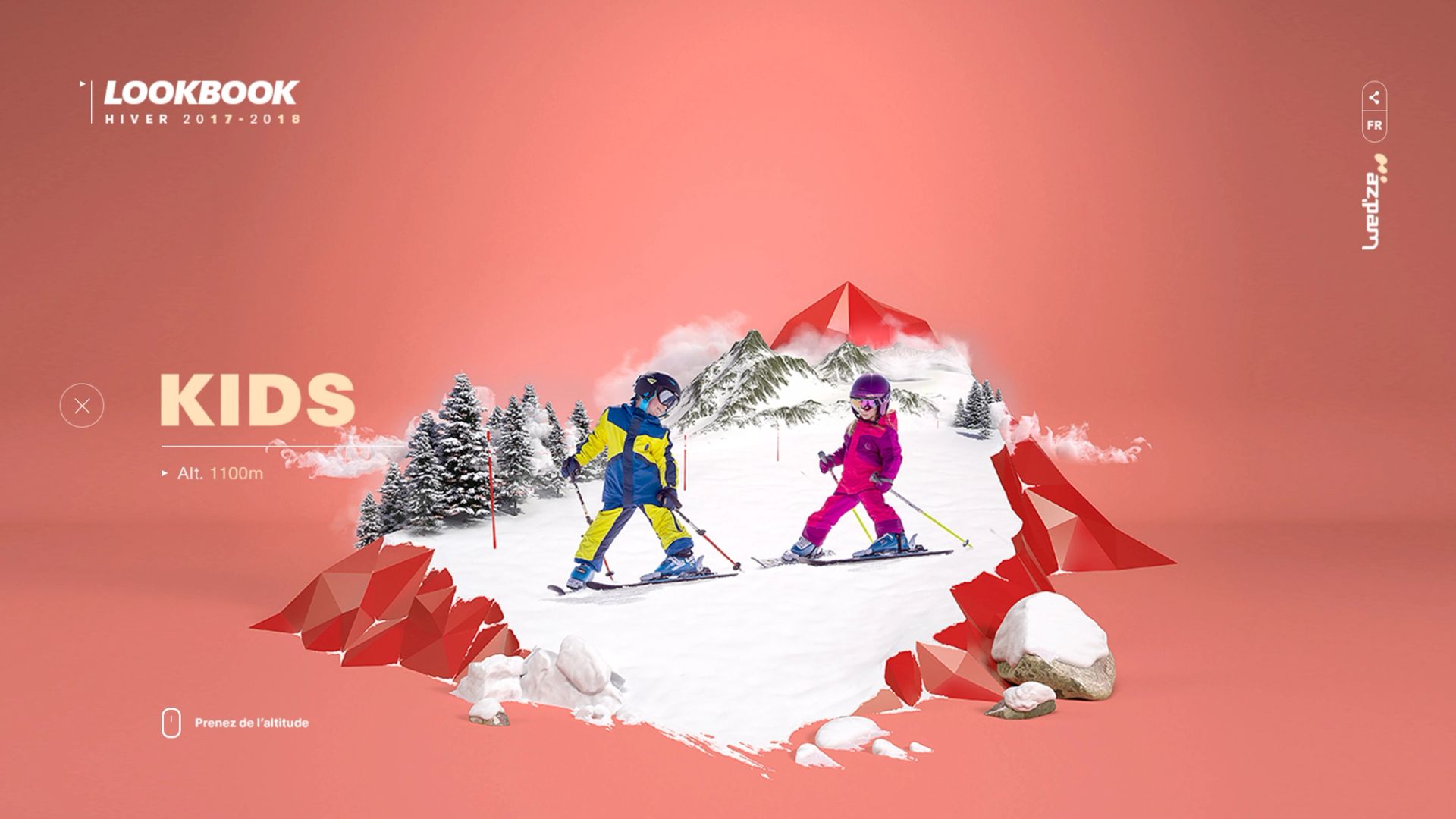 Wedze - Lookbook 2018 desktop enfants