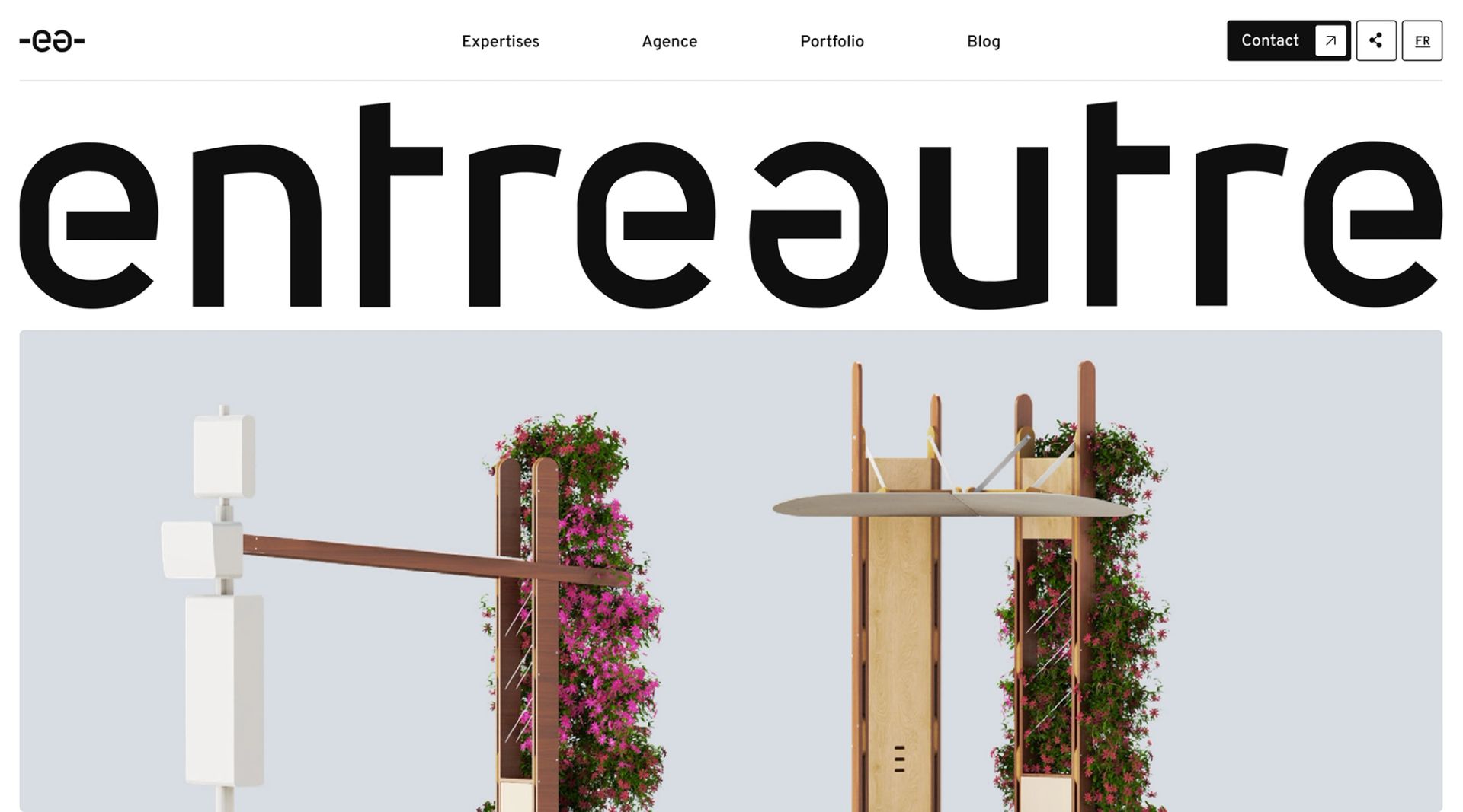 EntreAutre - design agency - Lyon - showcase website Akaru