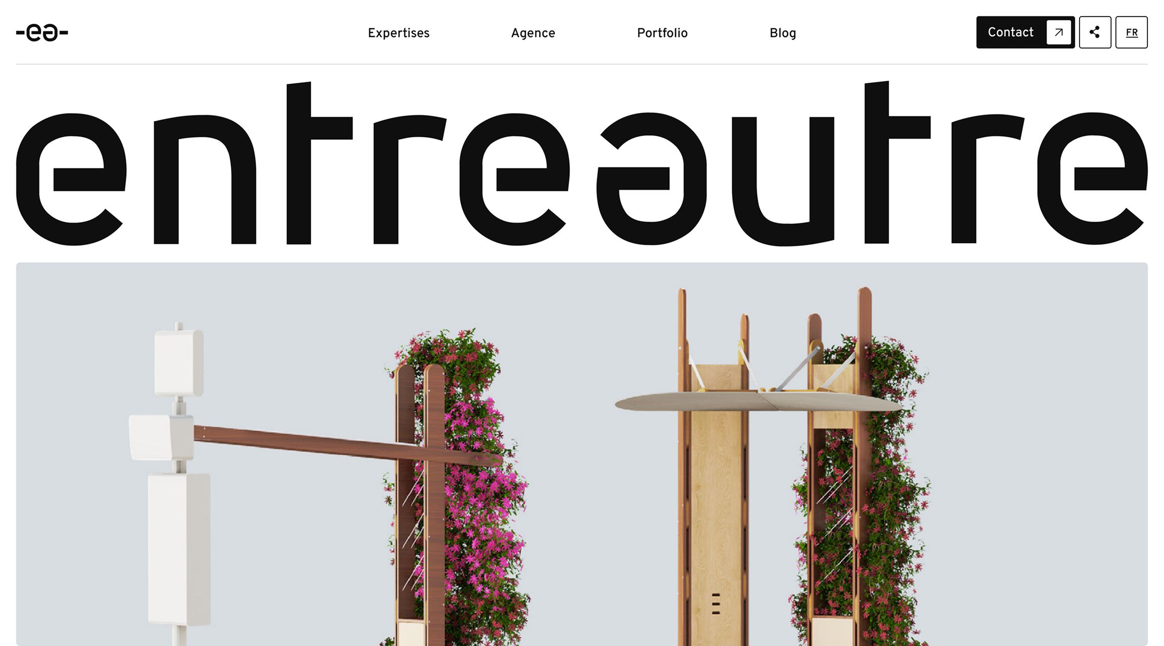 EntreAutre - design agency - Lyon - showcase website Akaru