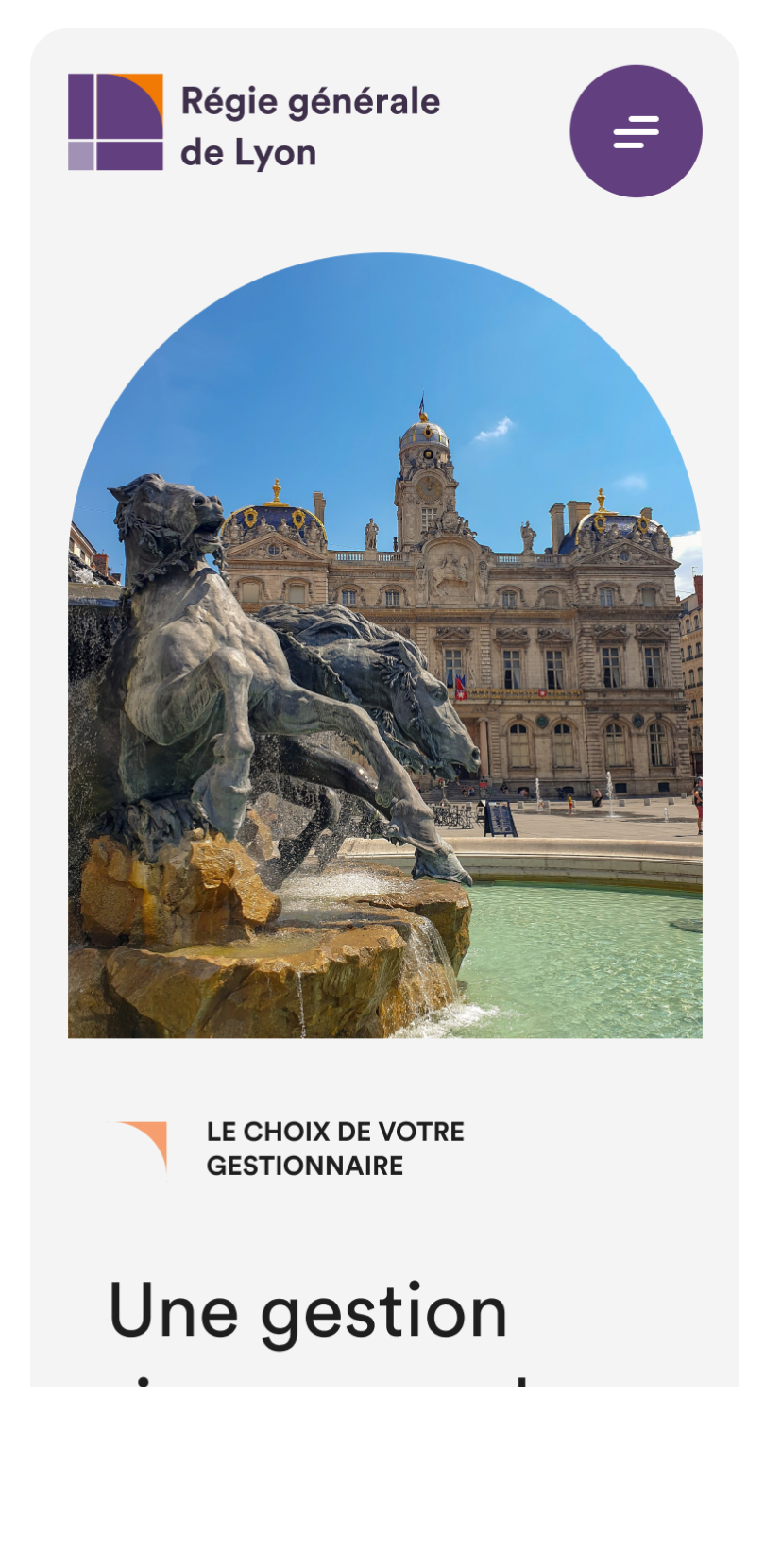 General management of Lyon mobile administration