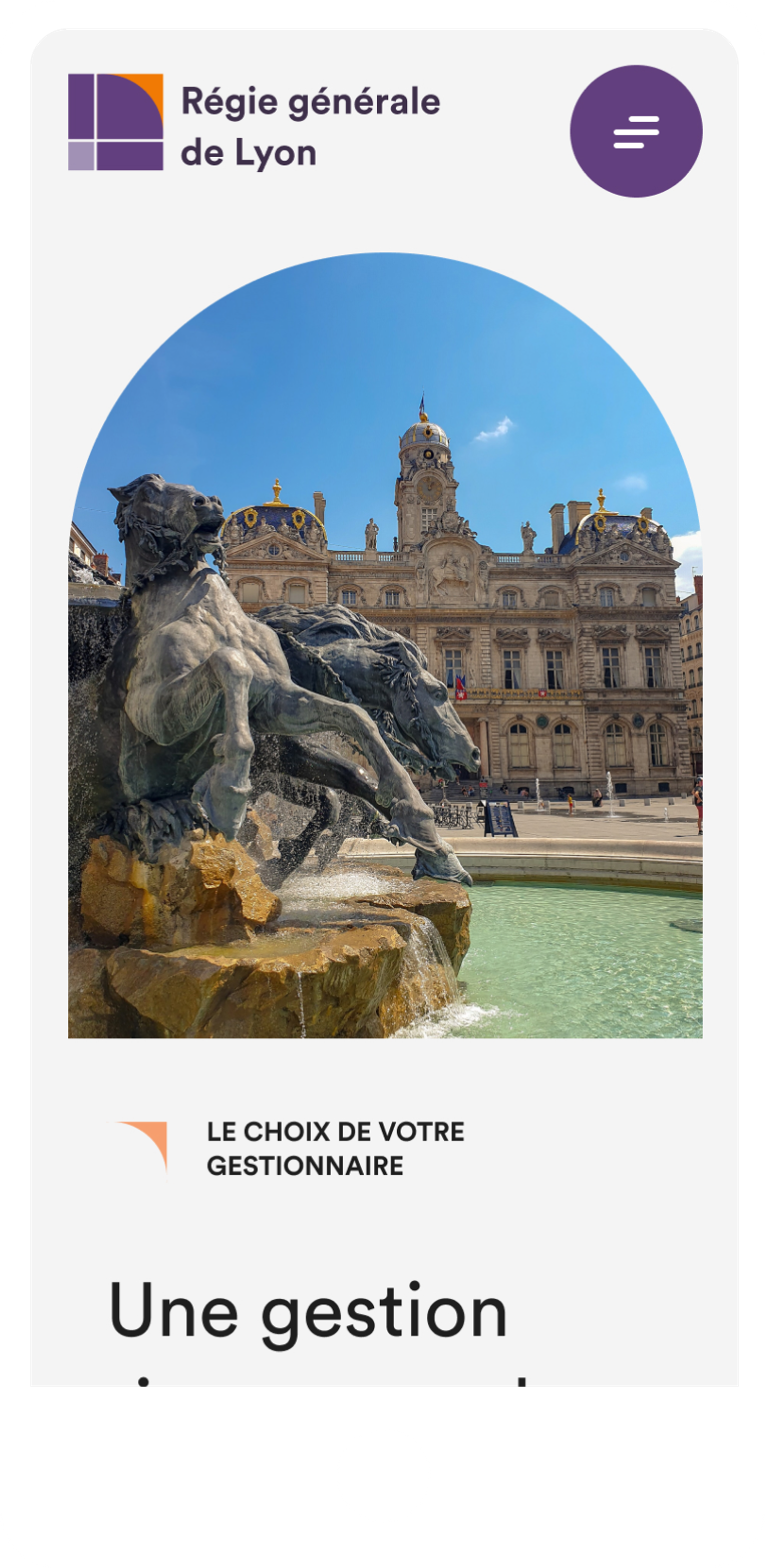 General management of Lyon mobile administration