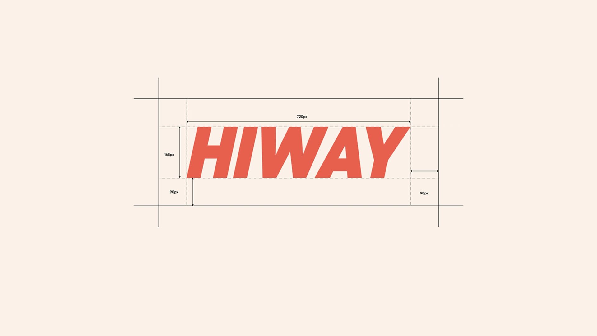 Hiway new graphic identity by Agence Akaru / logo
