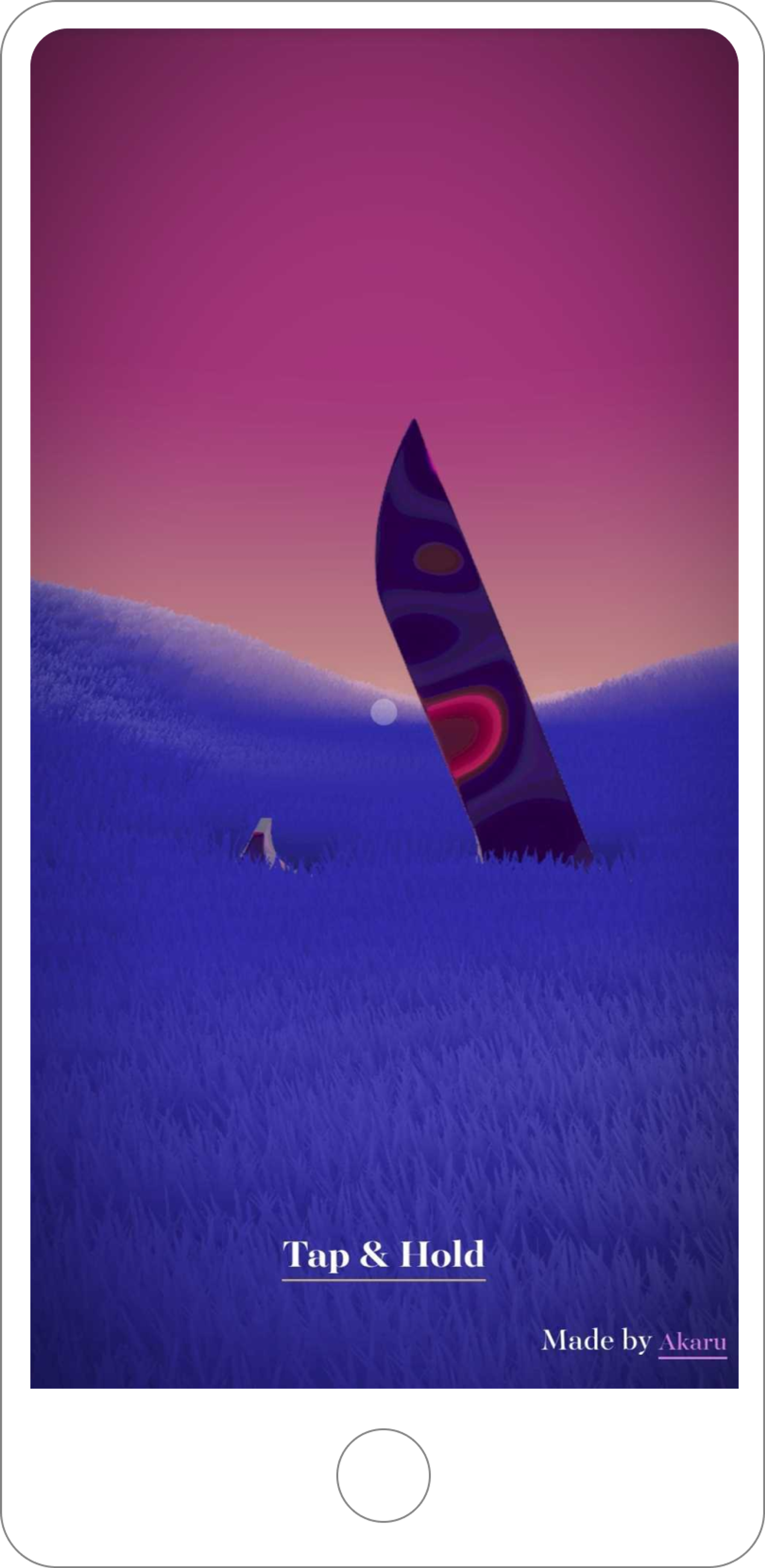 The Field experience in webgl development Akaru web agency Lyon mobile