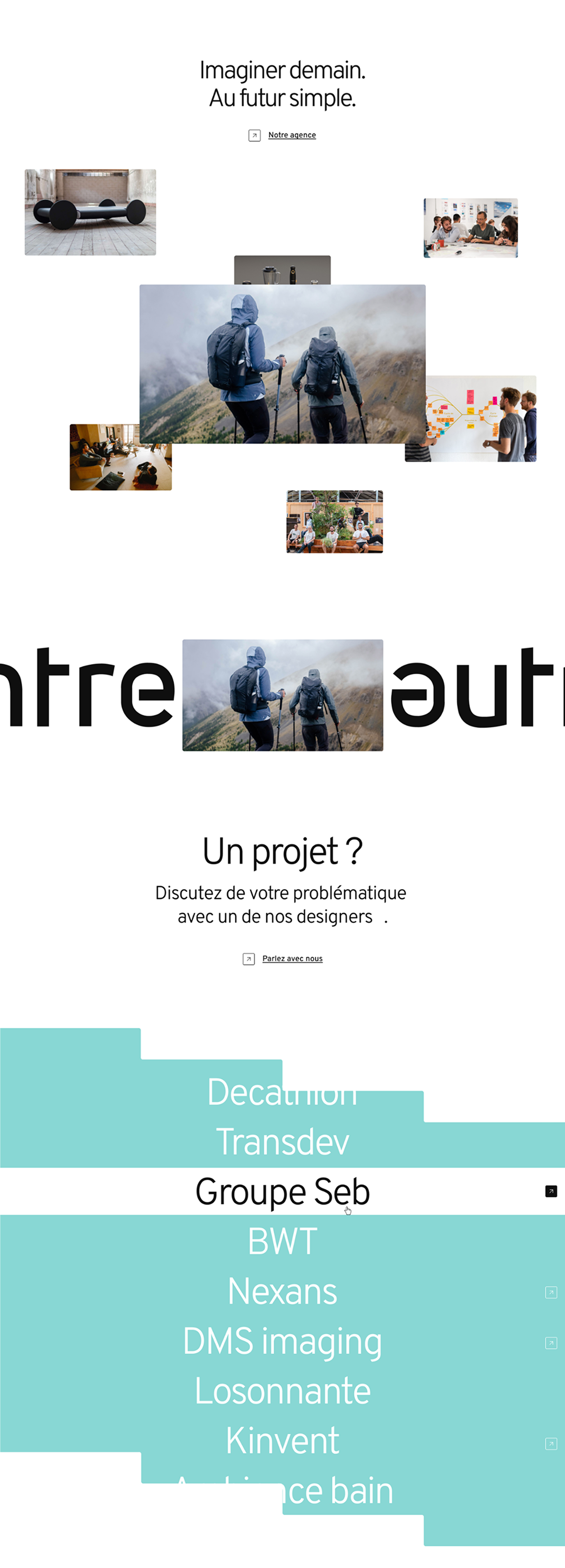 Among Others - design agency - AKARU showcase website