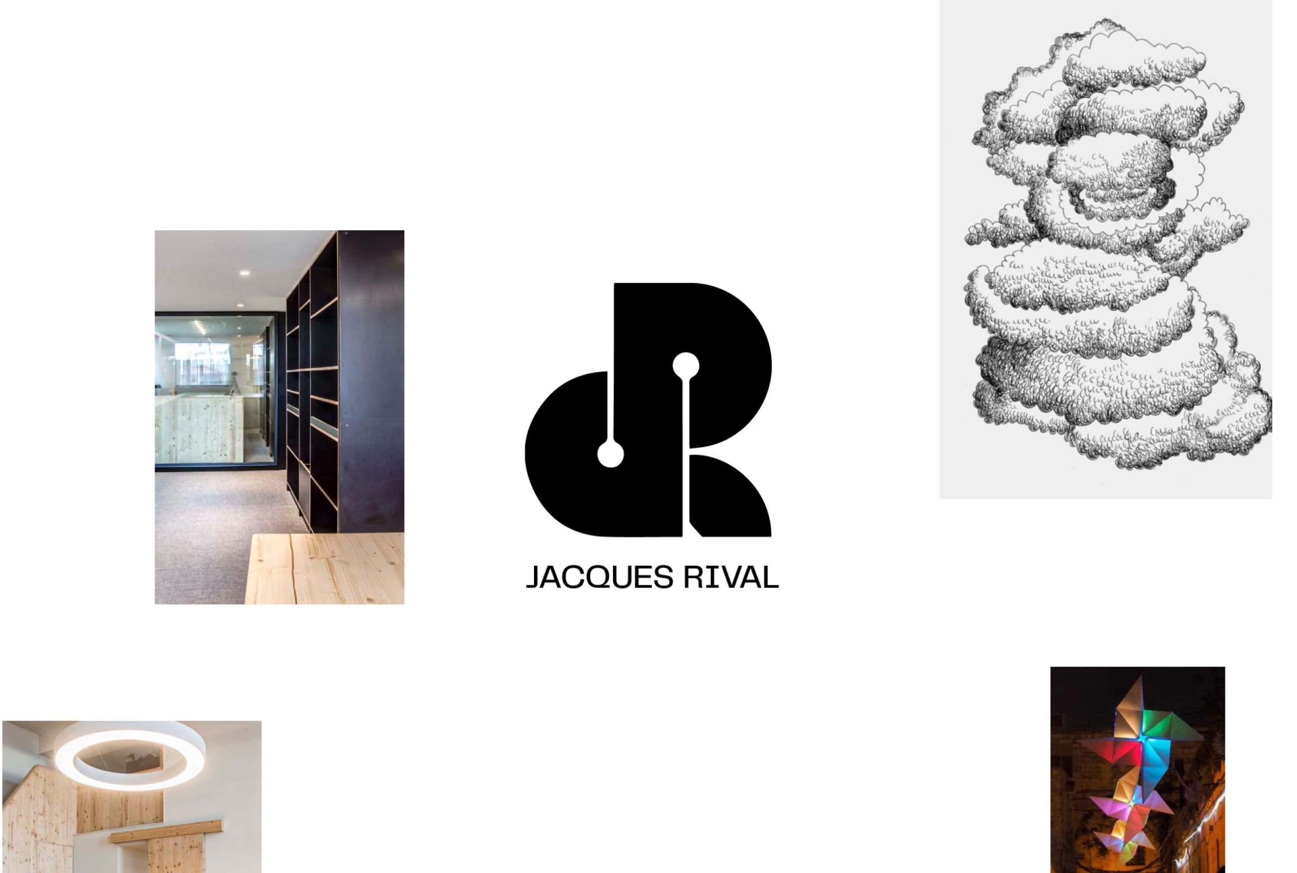 Jacques Rival - full screen image showcase website