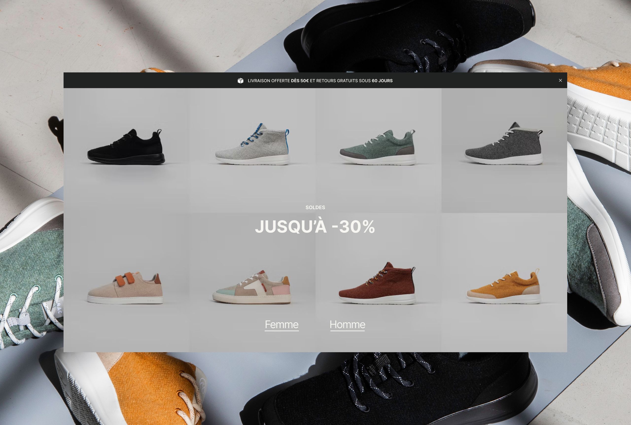 Ubac header image soldes