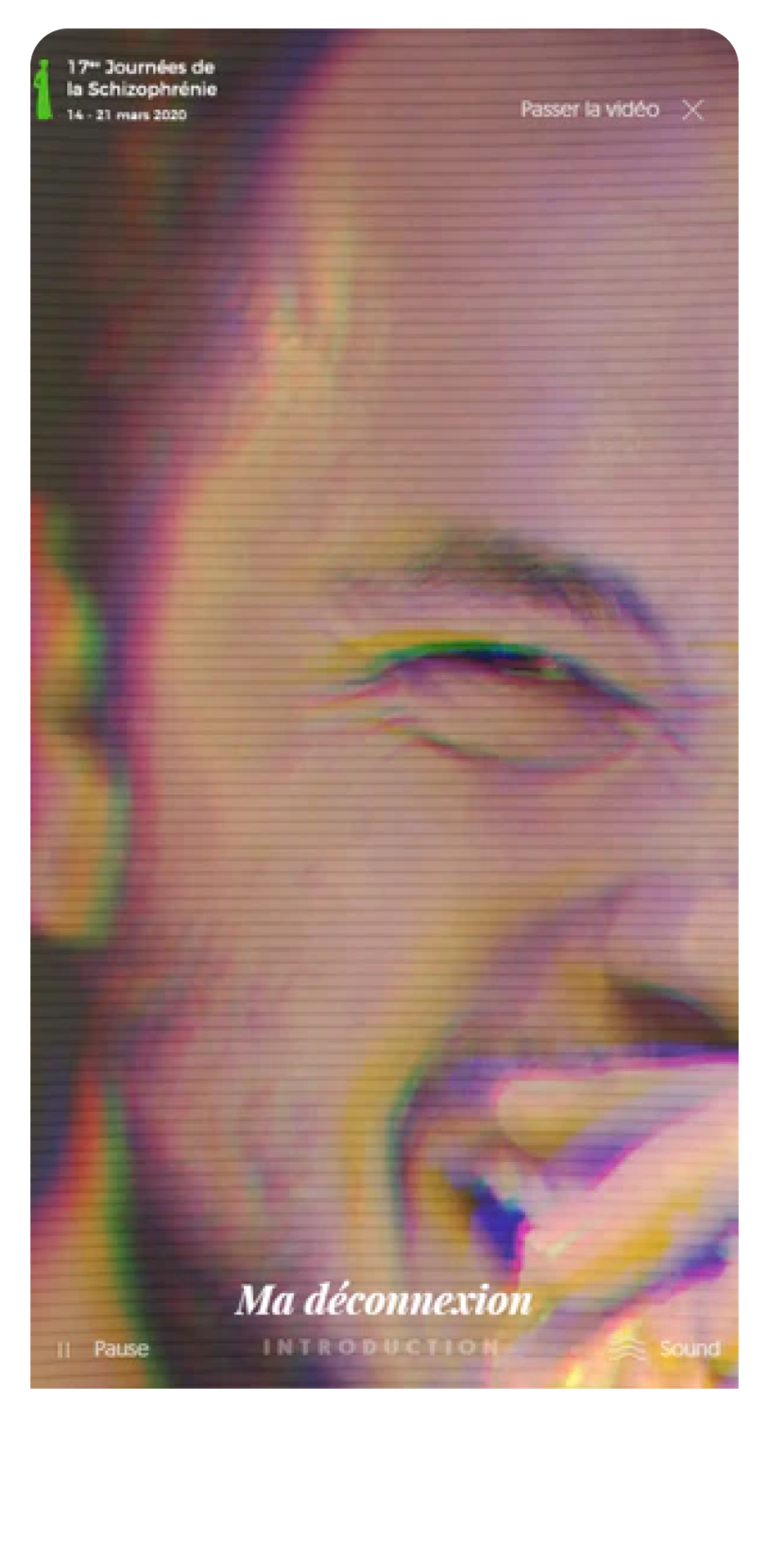 Journées de la schizophrénie vidéo mobile