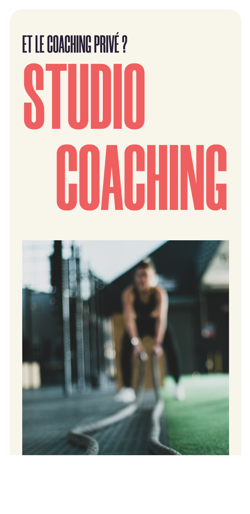 Mobile - showcase site Lyon - Crossfit des Pentes - coaching studio