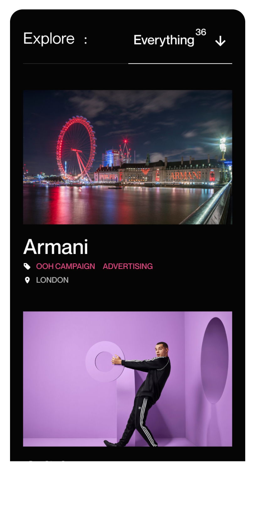 Mediakeys mobile screen projects