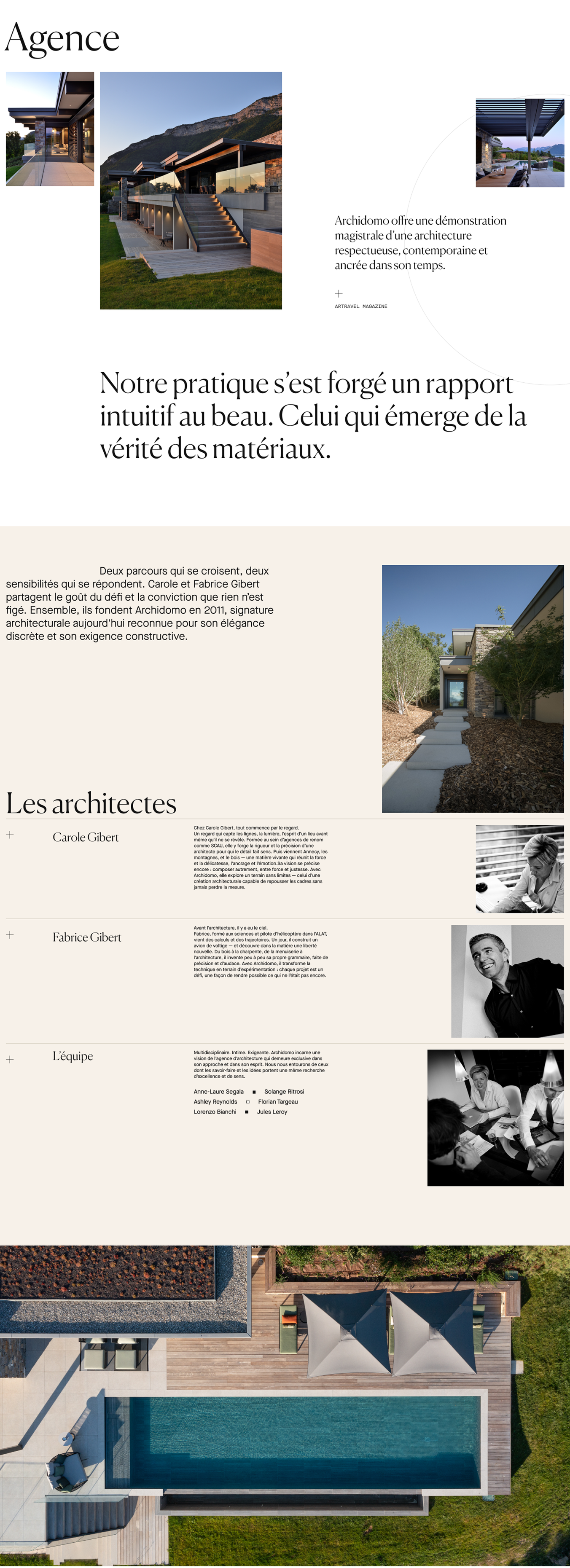 Vaonis landing e-commerce