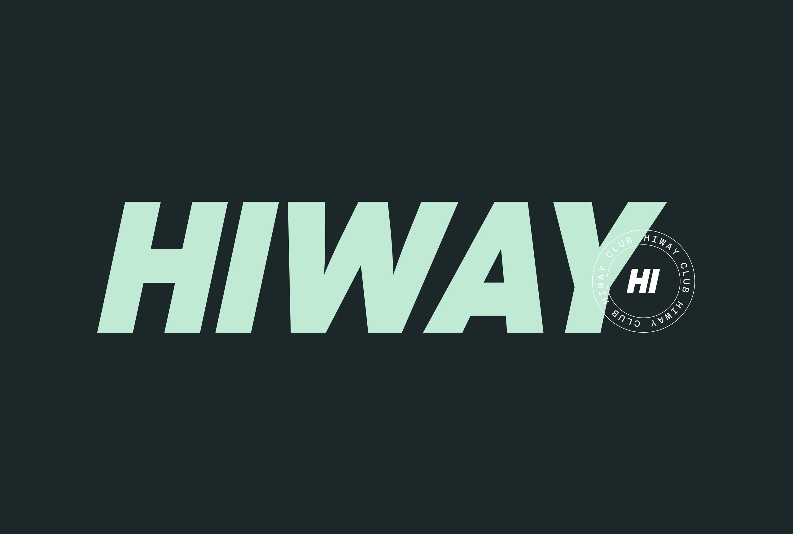 Hiway new graphic identity by Agence Akaru
