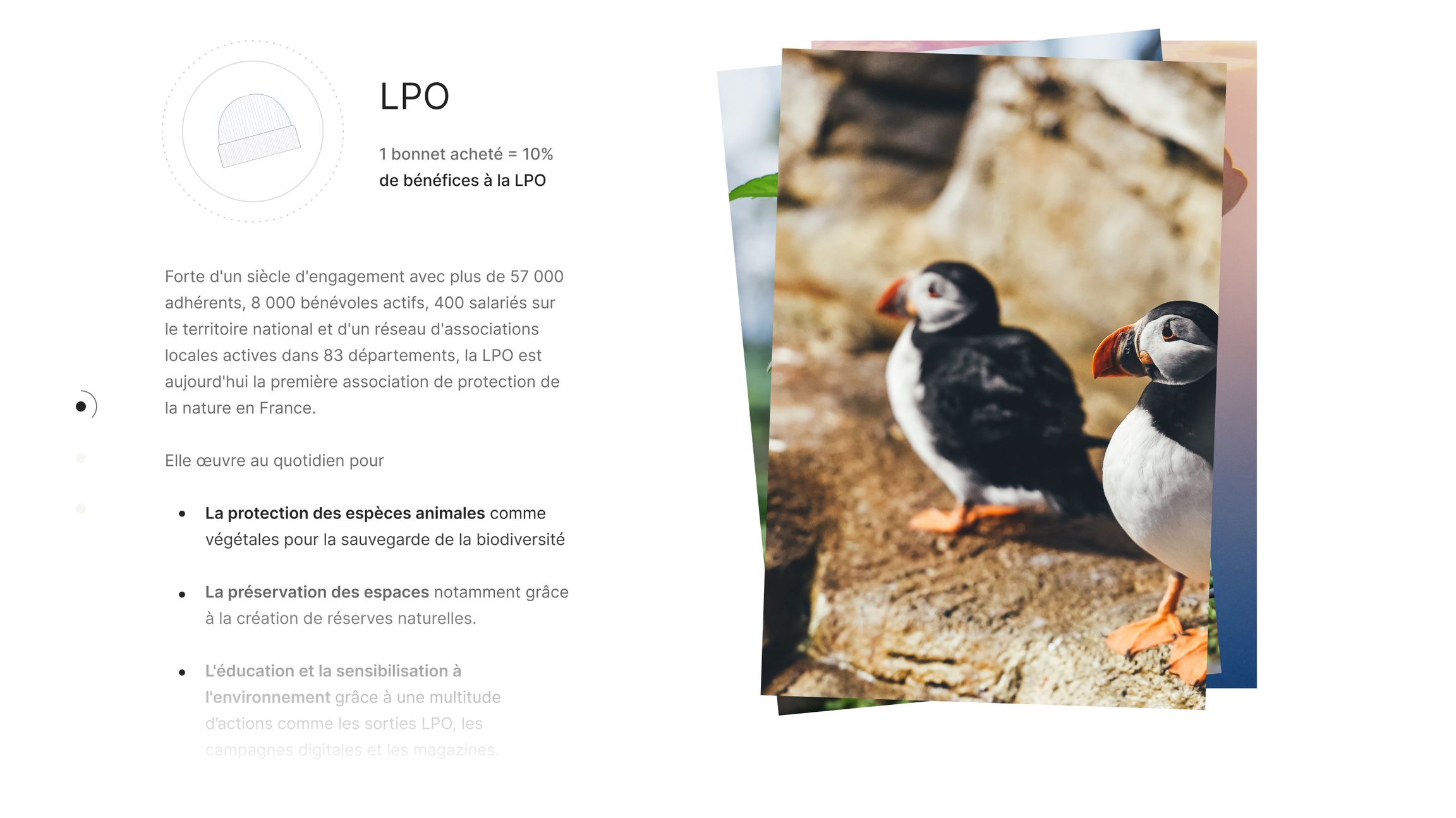 Back image slider desktop association LPO