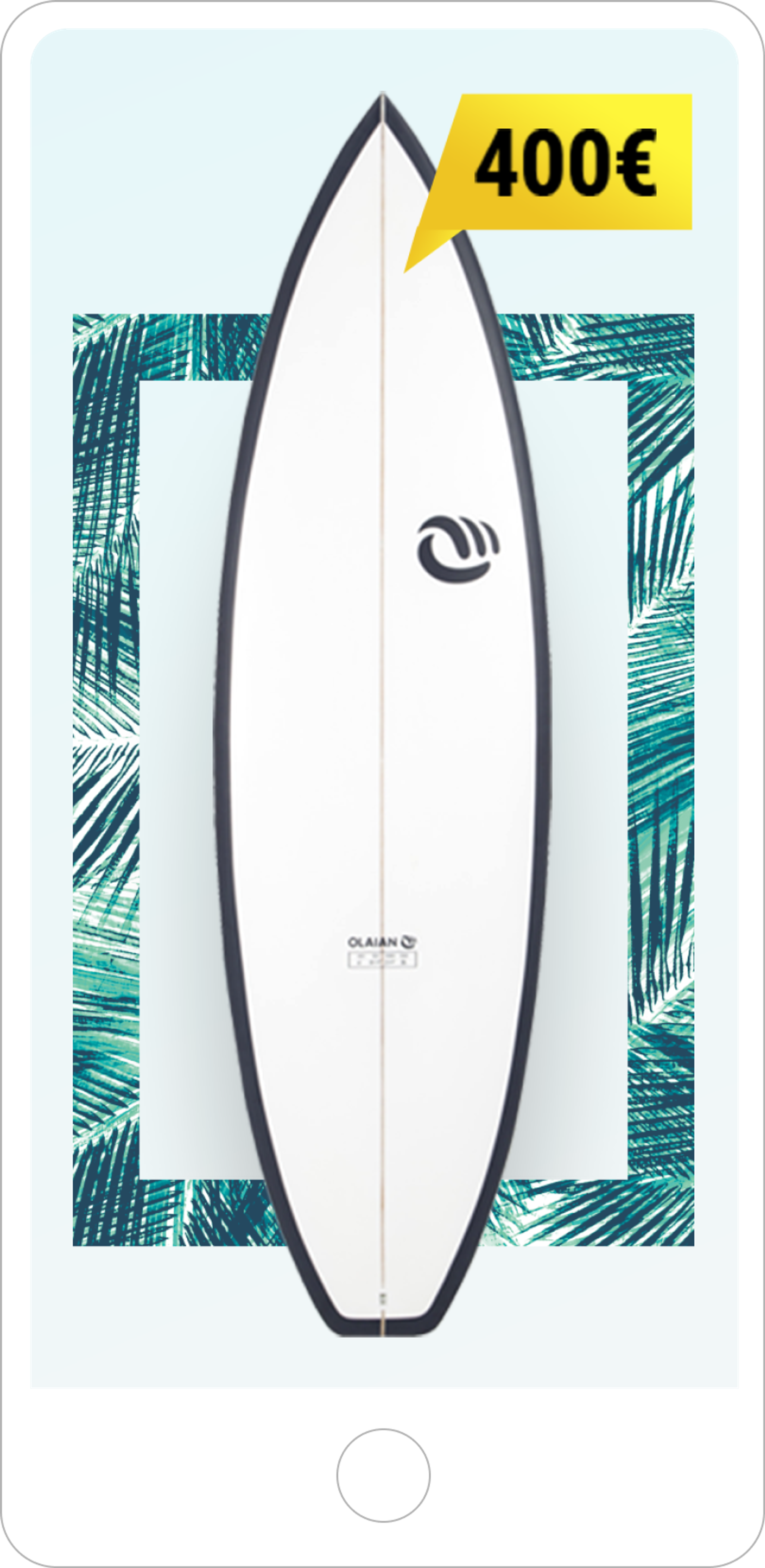 OLAIAN Lookbook 2018 summer edition landing page mobile planche de surf