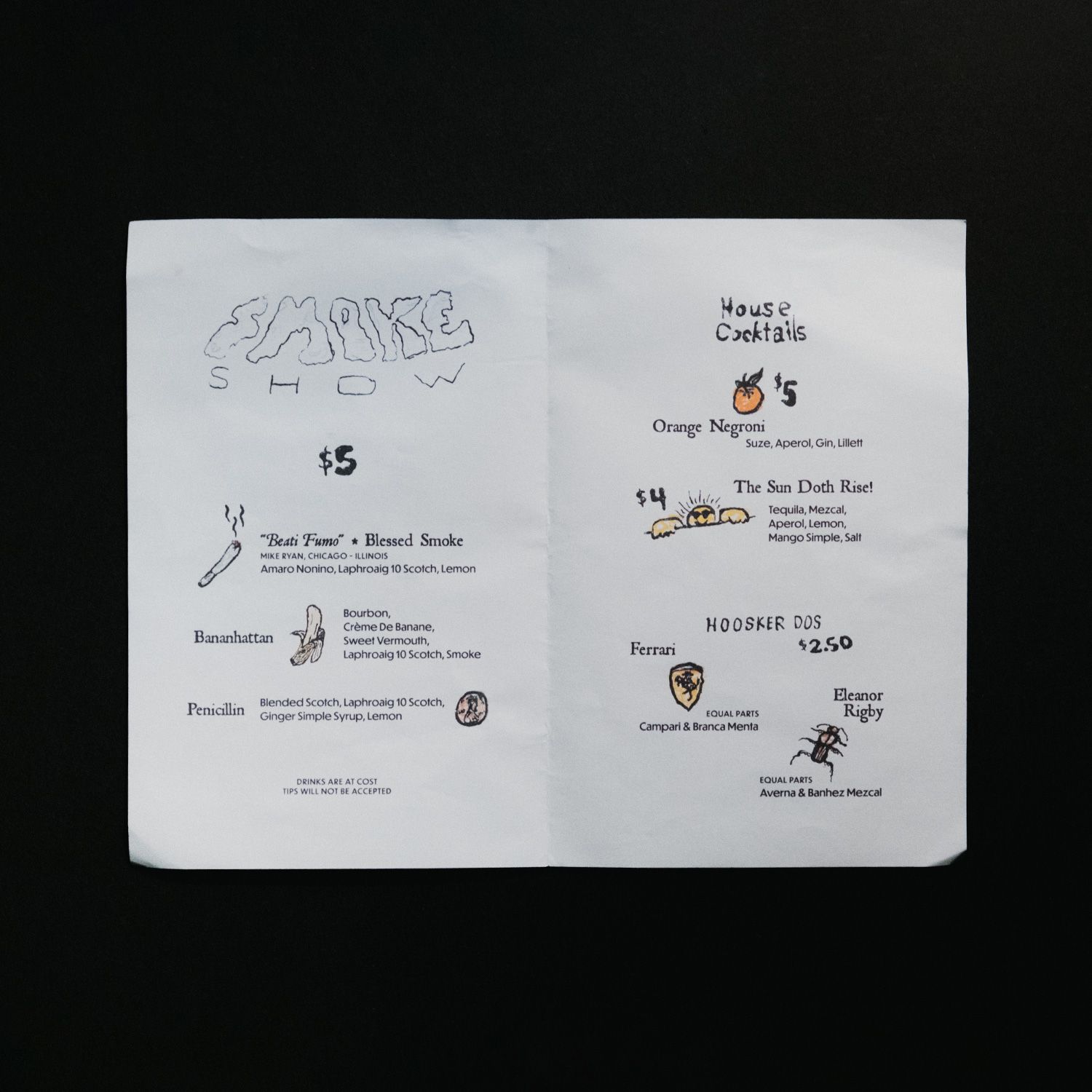 Image for Cocktail Menus