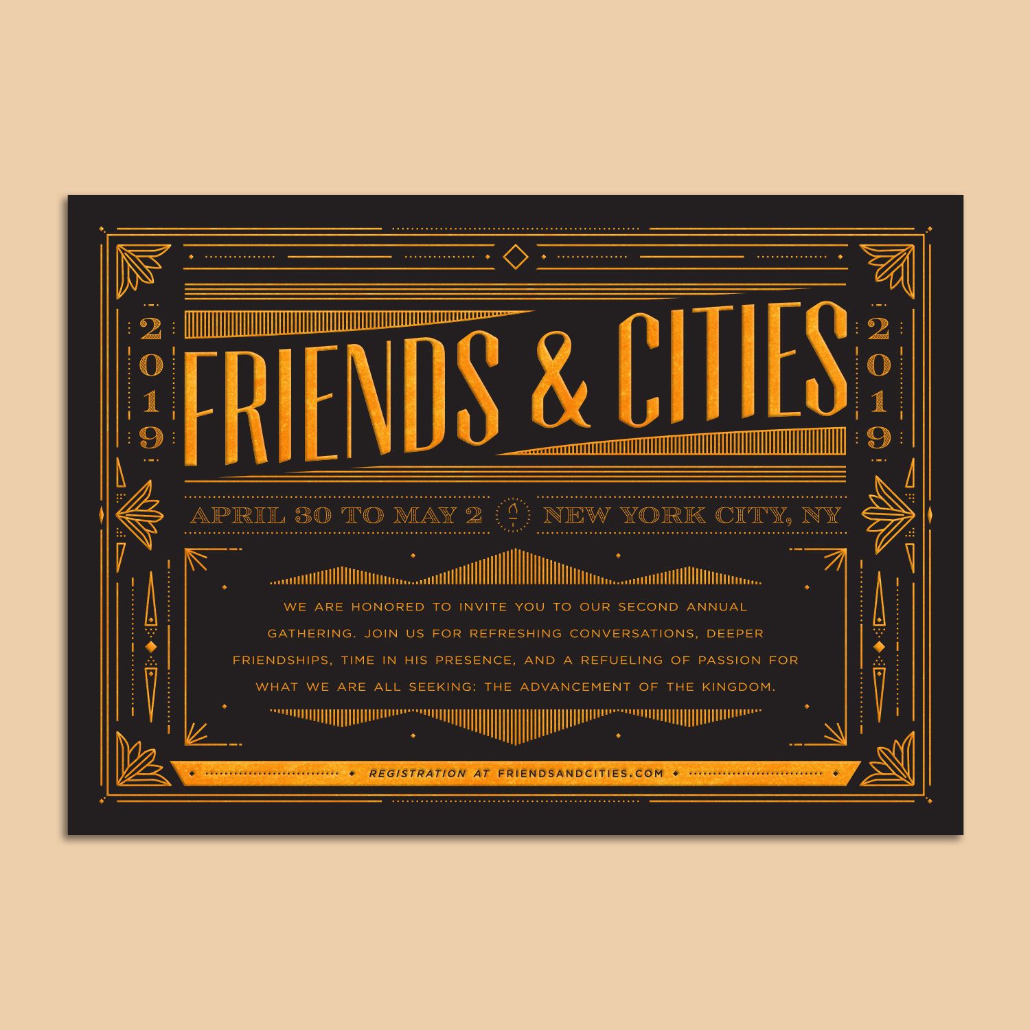 Image for Friends & Cities Postcard
